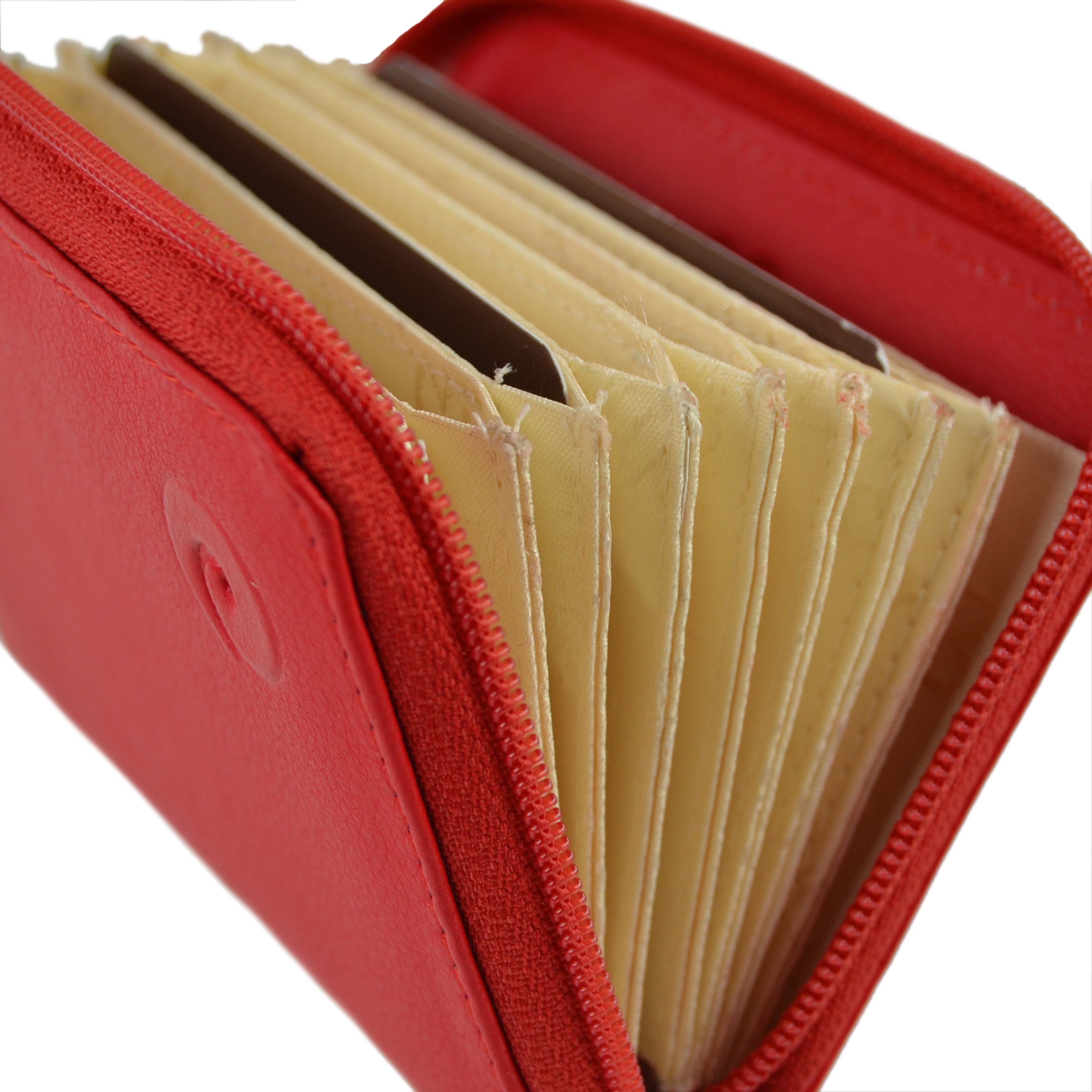 Soft Leather RFID Protection Concertina Credit Card Purse by Mala Origin Gift... - Picture 23 of 36