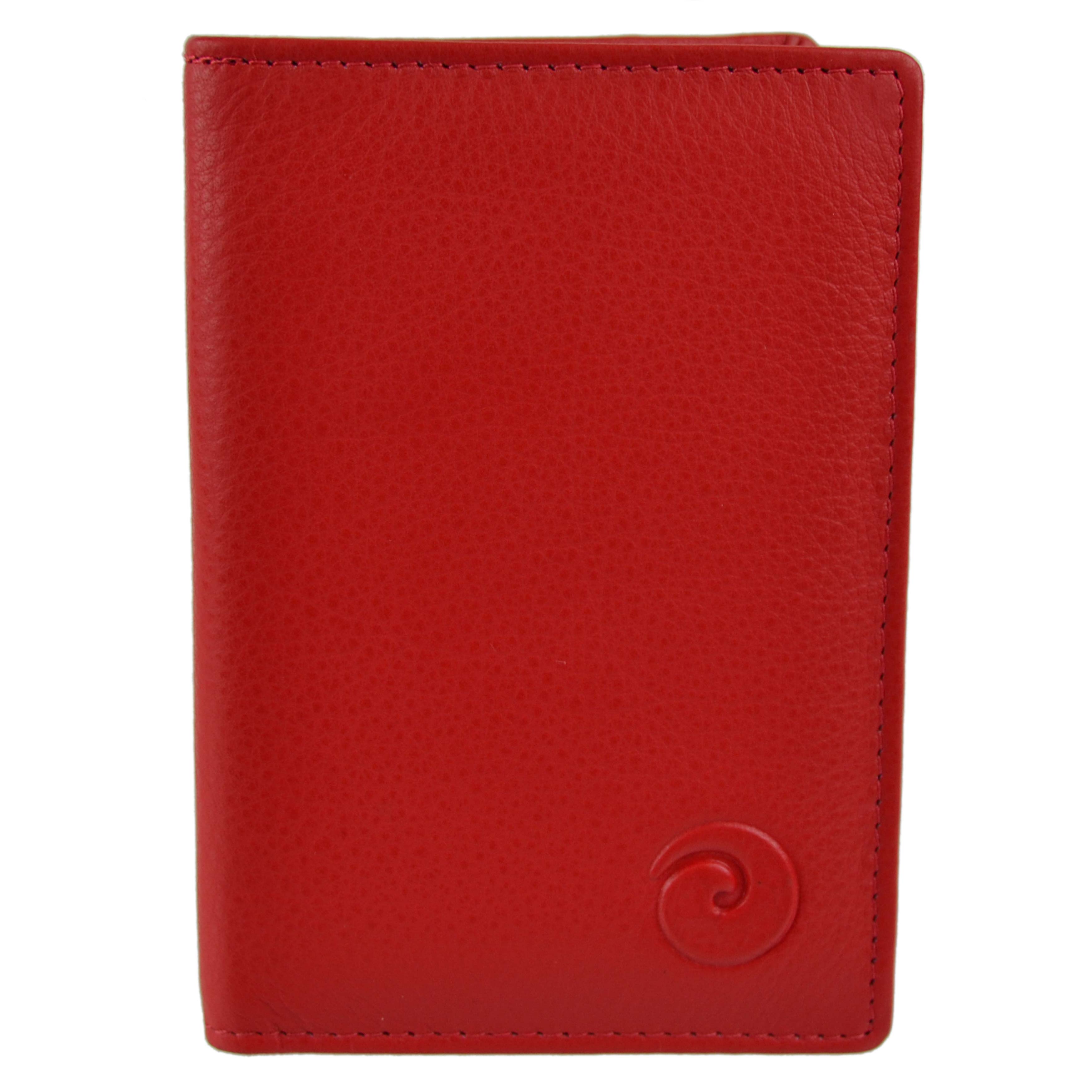 Ladies Mens Leather RFID Protection Credit Card Purse by Mala; Origin Collection