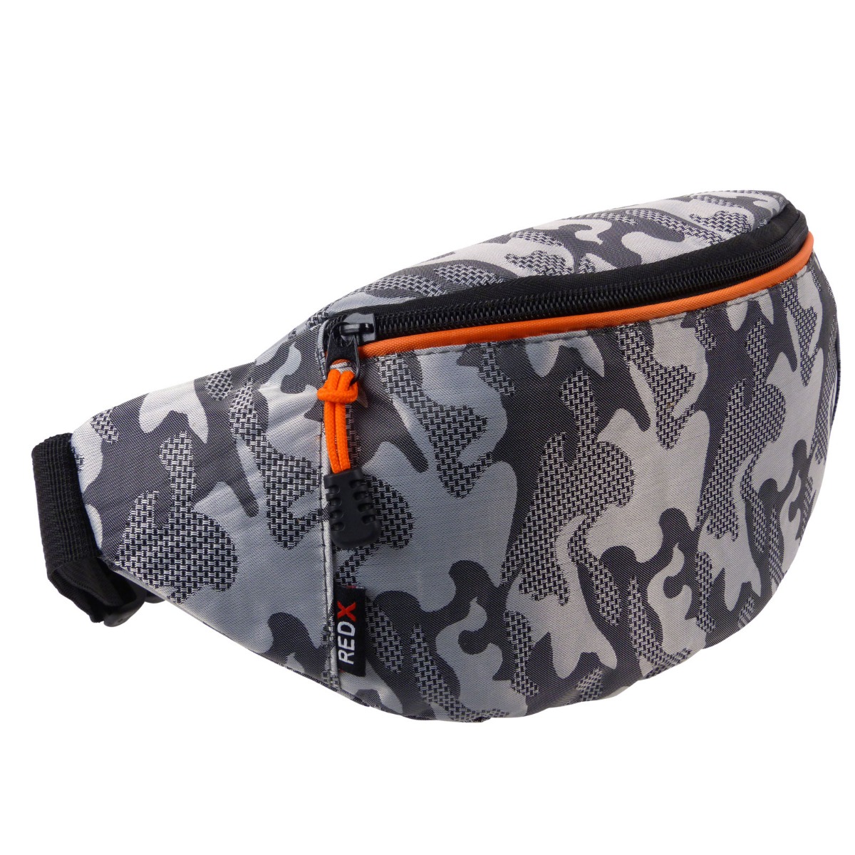 RED X Camouflage Nylon Bum Bag Waist Pack - Picture 7 of 21