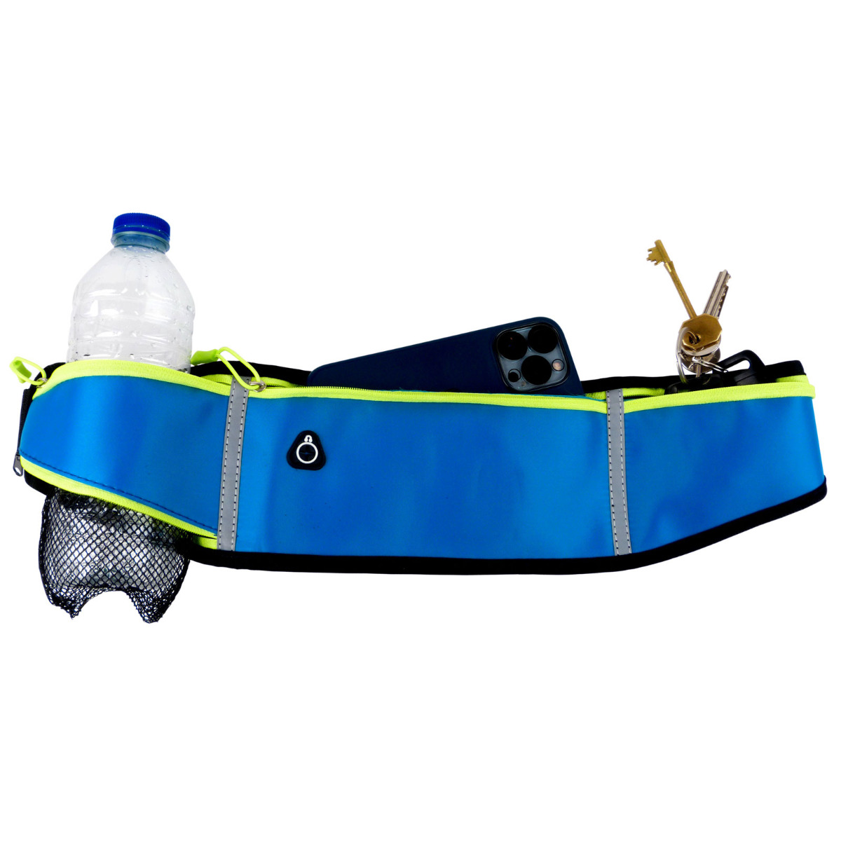 RED X Neoprene Light Running Belt Water Bottle Holder Earphone