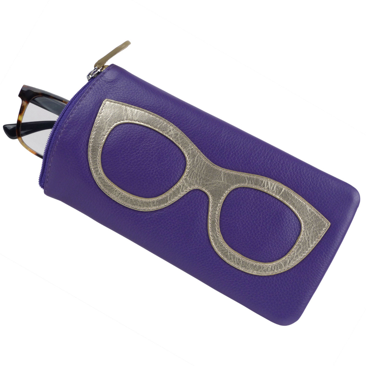 Ladies Leather Colourful Glasses Case by Ili New York Spectacles Sun Summer - Picture 126 of 141