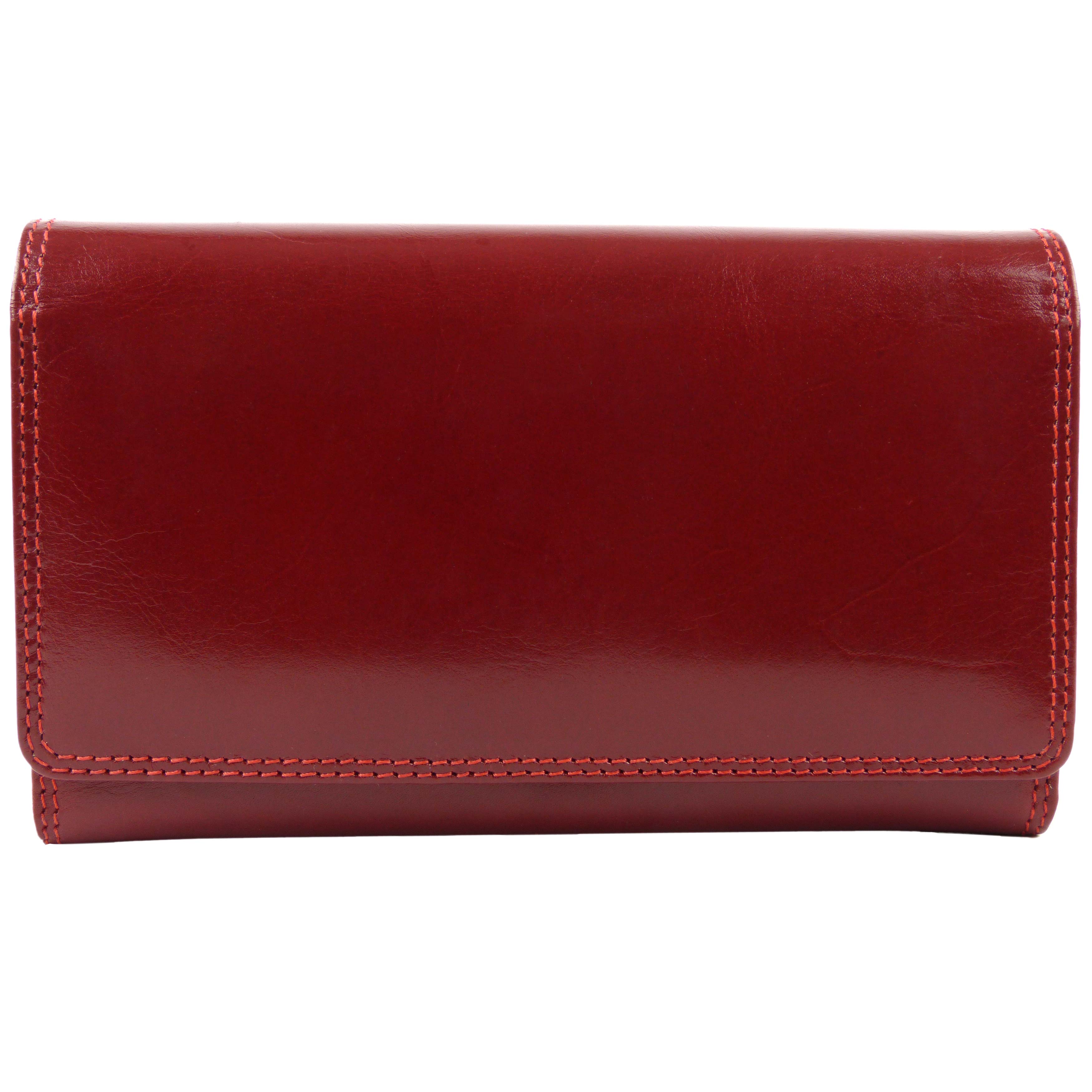 Ladies Italian Leather Clasp Purse Wallet Visconti Monza Collection Classic
