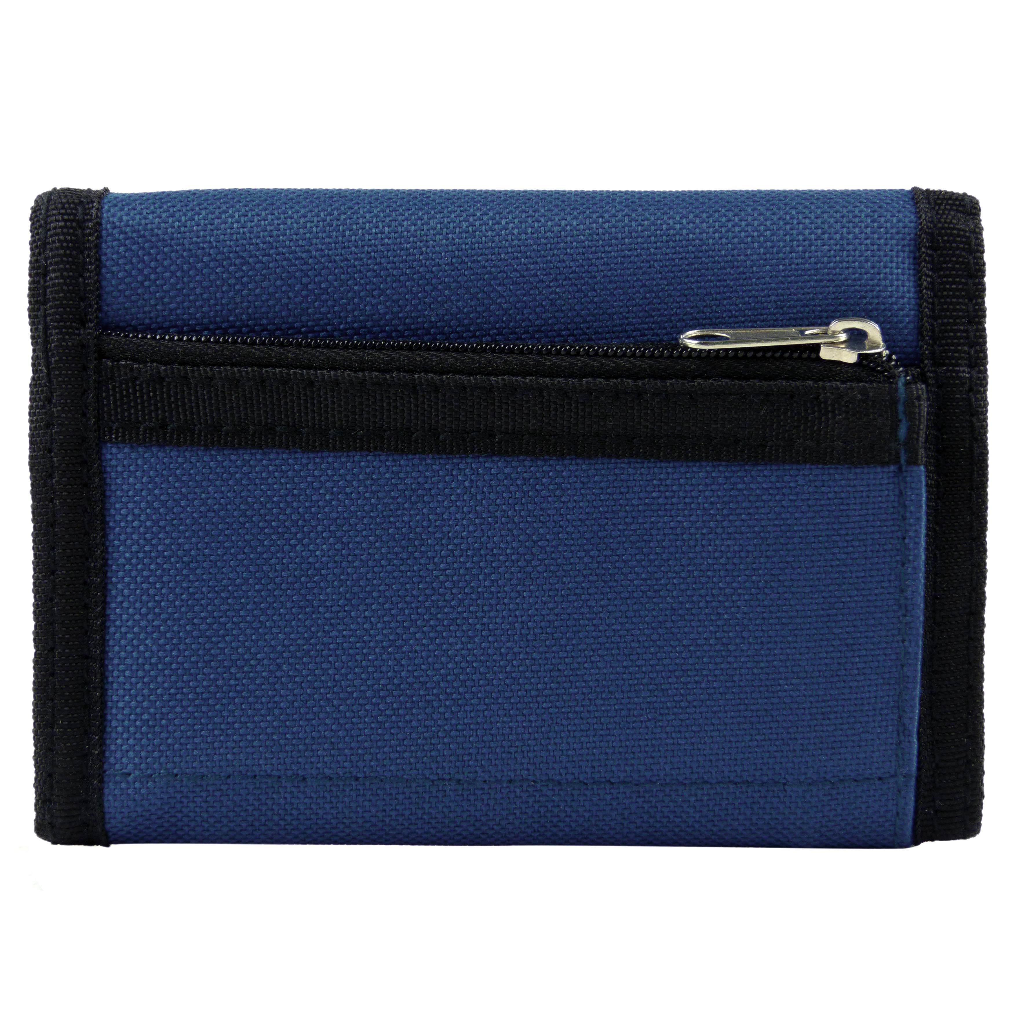 Mens Boys Canvas Tri-Fold Wallet by RED X Credit/Debit Card 2 Colours Change ... - Picture 5 of 7