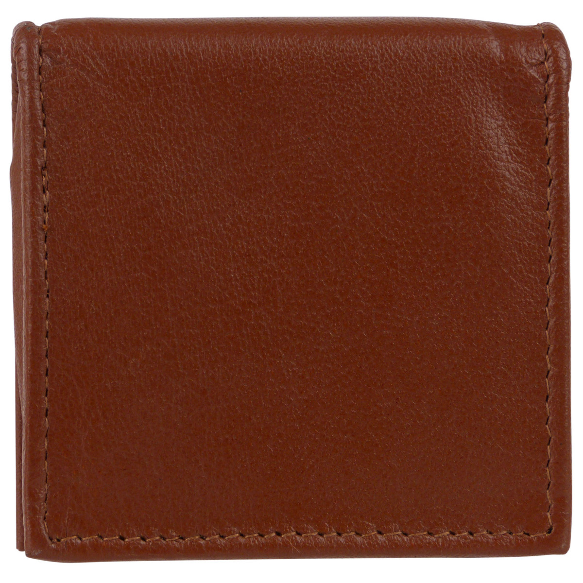 Borsa vassoio per monete Oakridge da uomo in pelle quadrata con tasca - Foto 26 di 26