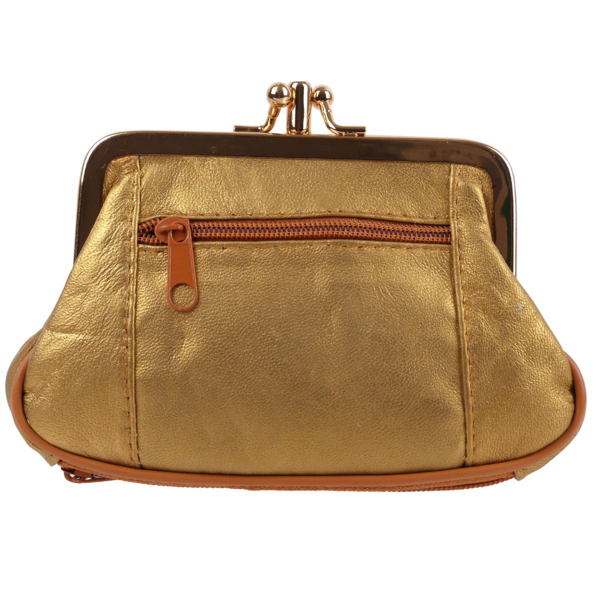 Ladies Soft Oakridge Leather Clasp Purse Coin Purse Change Handy Zipped - Picture 20 of 47