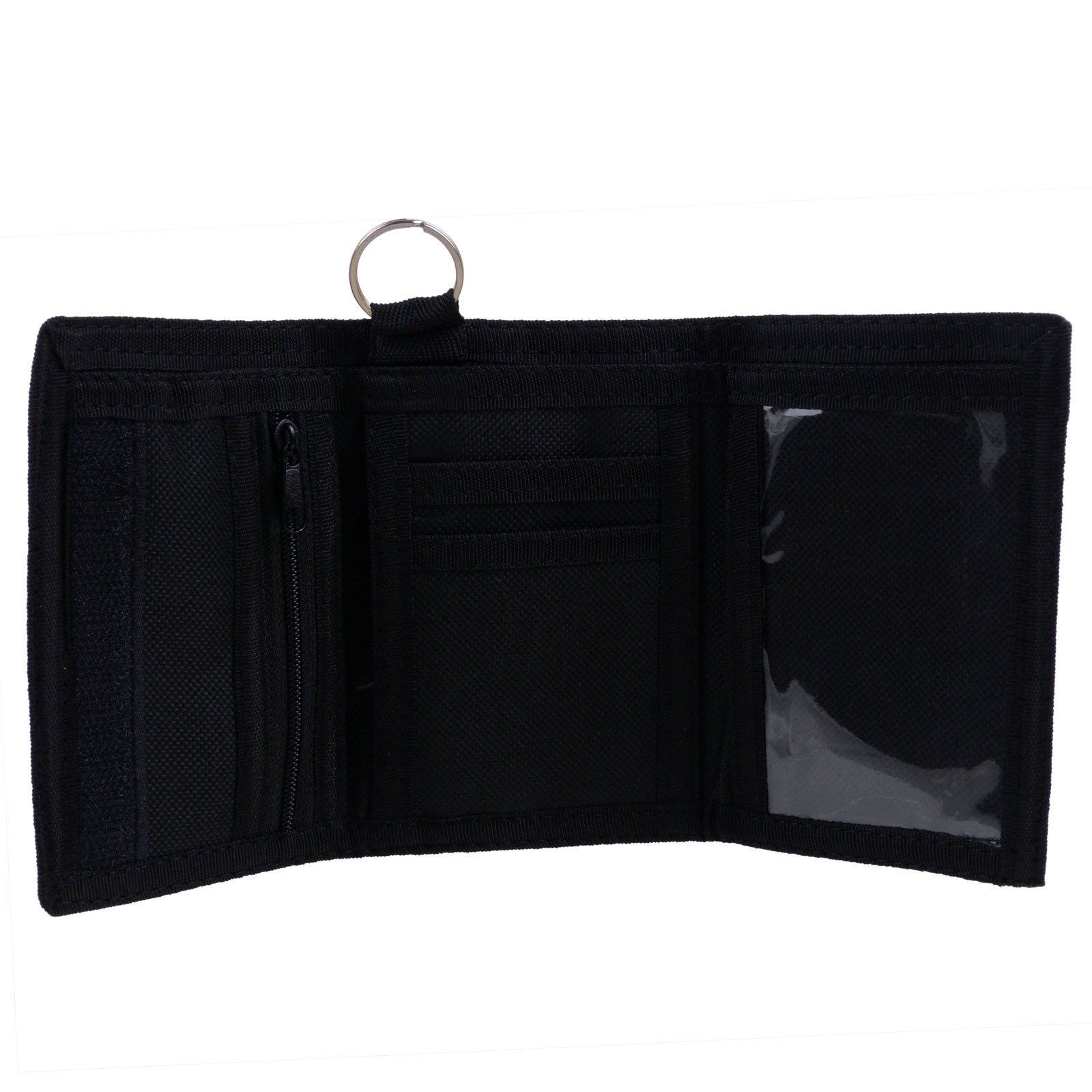 Metro Mens Boys Canvas Tri-Fold Cash & Card Wallet - Picture 22 of 22