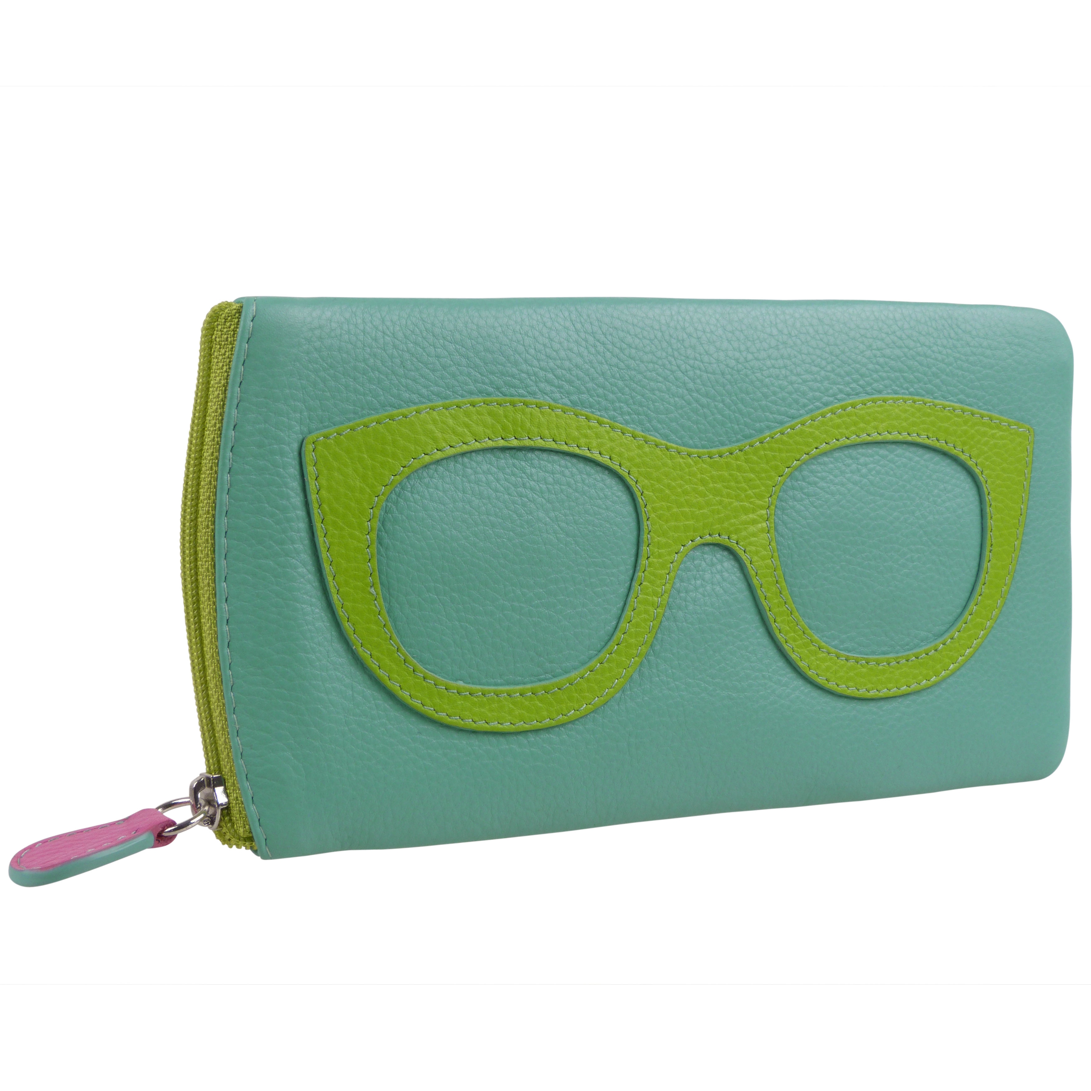 Ladies Leather Colourful Glasses Case by Ili New York Spectacles Sun Summer - Picture 88 of 141