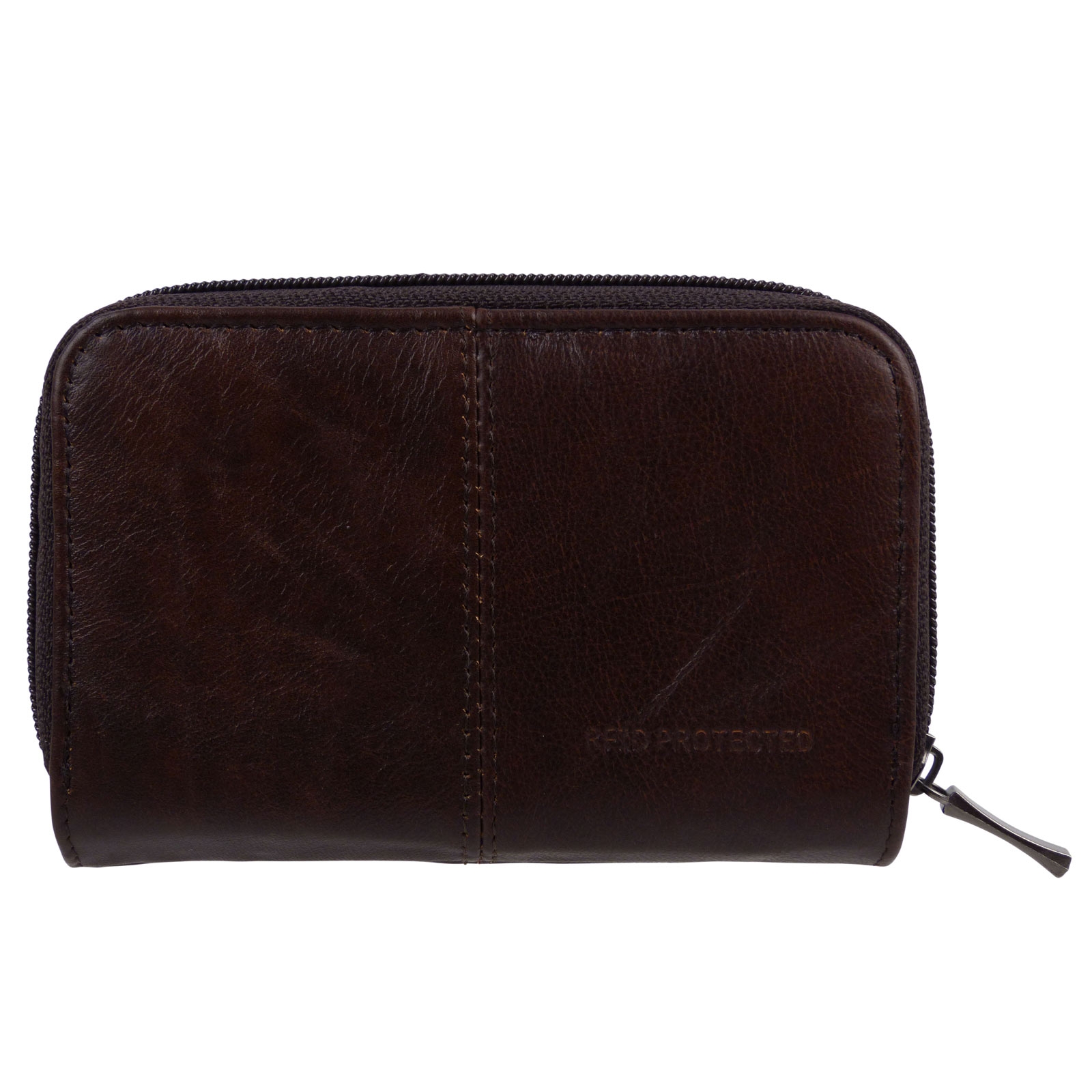 Cartera/billetera de cuero Lorenz con cremallera con bolsa de regalo gratuita - Imagen 19 de 40