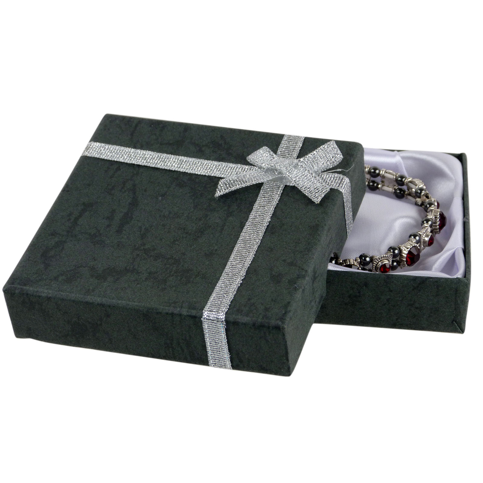 Ladies Magnetic Hematite Crystals Bracelet Pretty Colours Free Gift Box - Picture 23 of 29