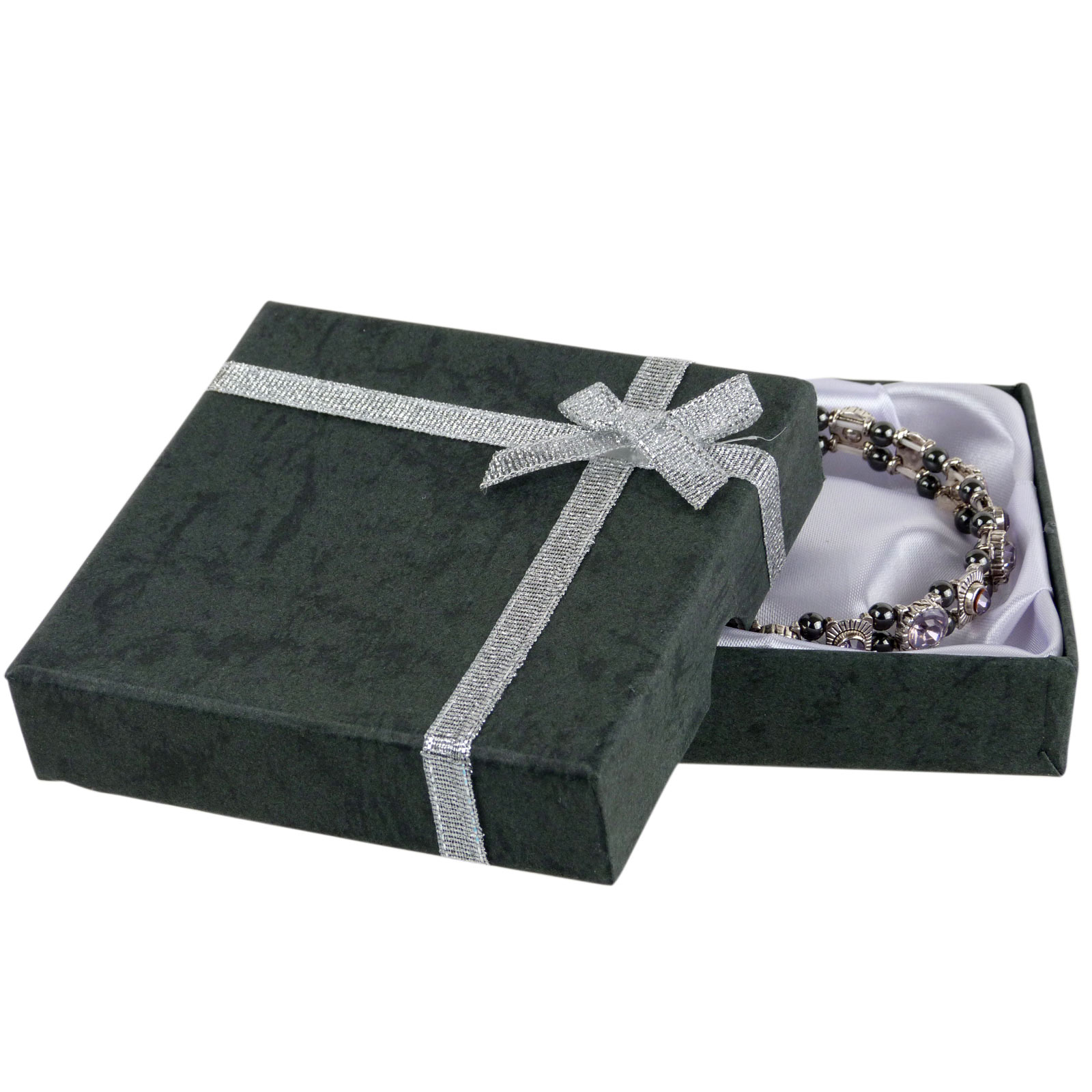 Ladies Magnetic Hematite Crystals Bracelet Pretty Colours Free Gift Box - Picture 29 of 29