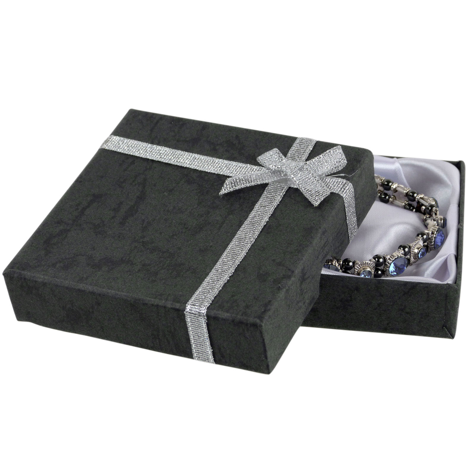 Ladies Magnetic Hematite Crystals Bracelet Pretty Colours Free Gift Box - Picture 27 of 29