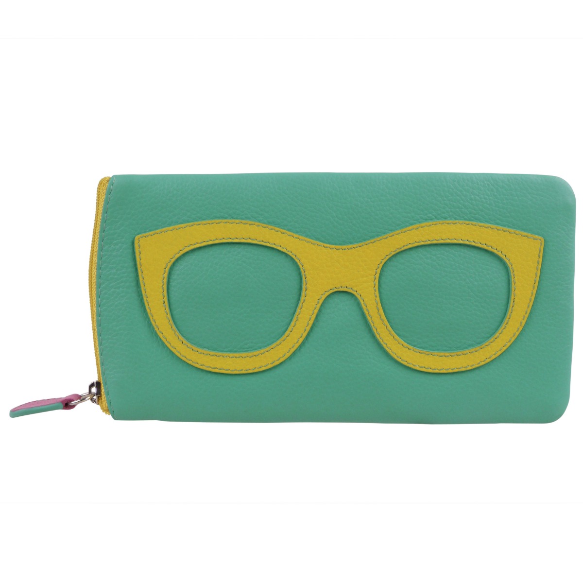 Ladies Leather Colourful Glasses Case by Ili New York Spectacles Sun Summer - Picture 134 of 141