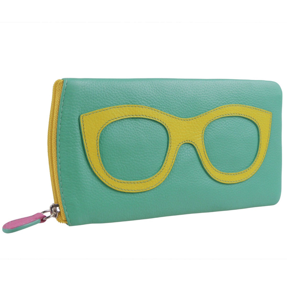 Ladies Leather Colourful Glasses Case by Ili New York Spectacles Sun Summer - Picture 122 of 141