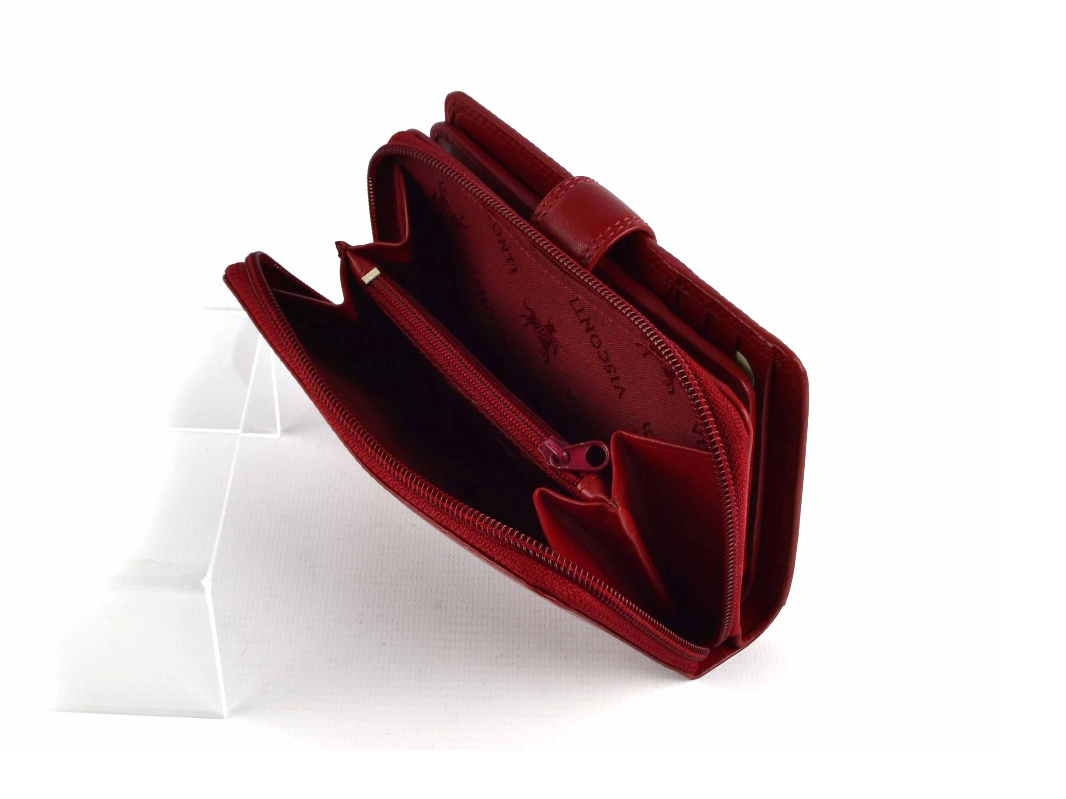 Ladies Medium Leather Purse/Wallet by Visconti; Heritage Collection Gift Boxed - 第 16/22 張圖片