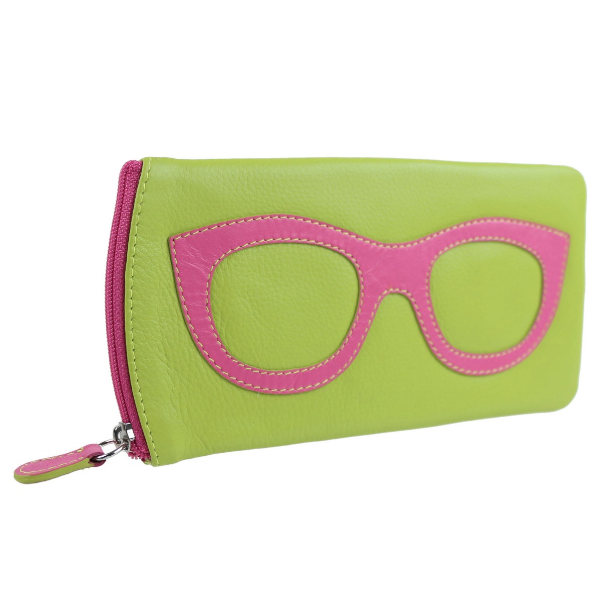 Ladies Leather Colourful Glasses Case by Ili New York Spectacles Sun Summer - Picture 96 of 141