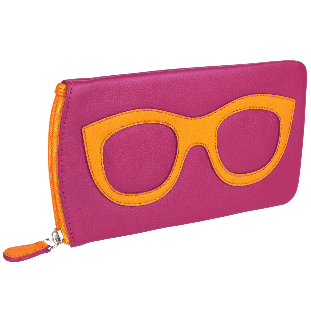 Ladies Leather Colourful Glasses Case by Ili New York Spectacles Sun Summer - Picture 118 of 141