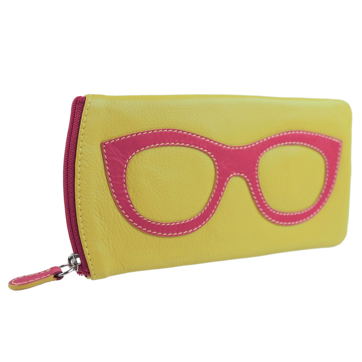 Ladies Leather Colourful Glasses Case by Ili New York Spectacles Sun Summer - Picture 113 of 141