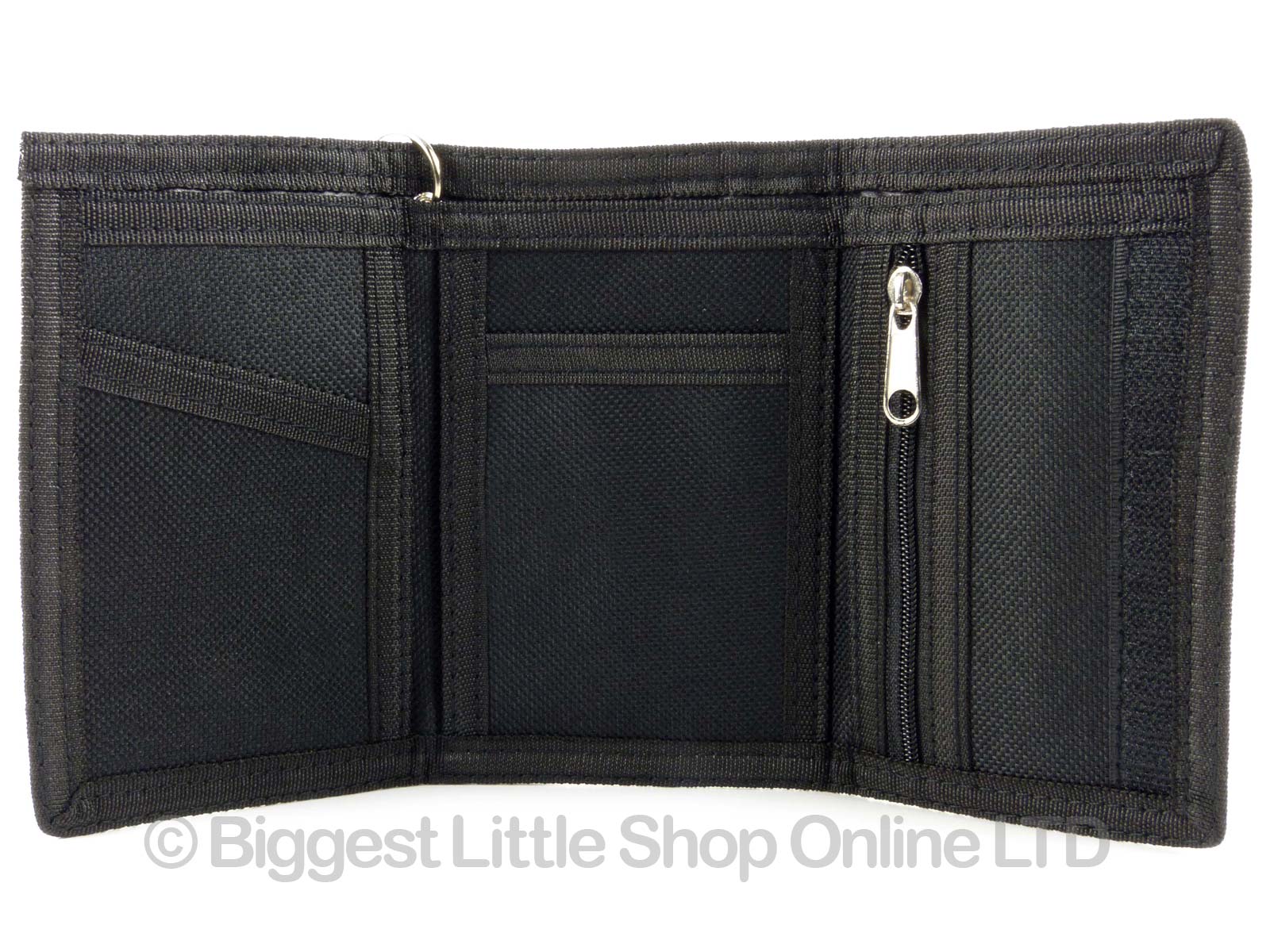 RED X Mens Camouflage Canvas Tri-Fold Wallet with Chain & Clip - Picture 14 of 27