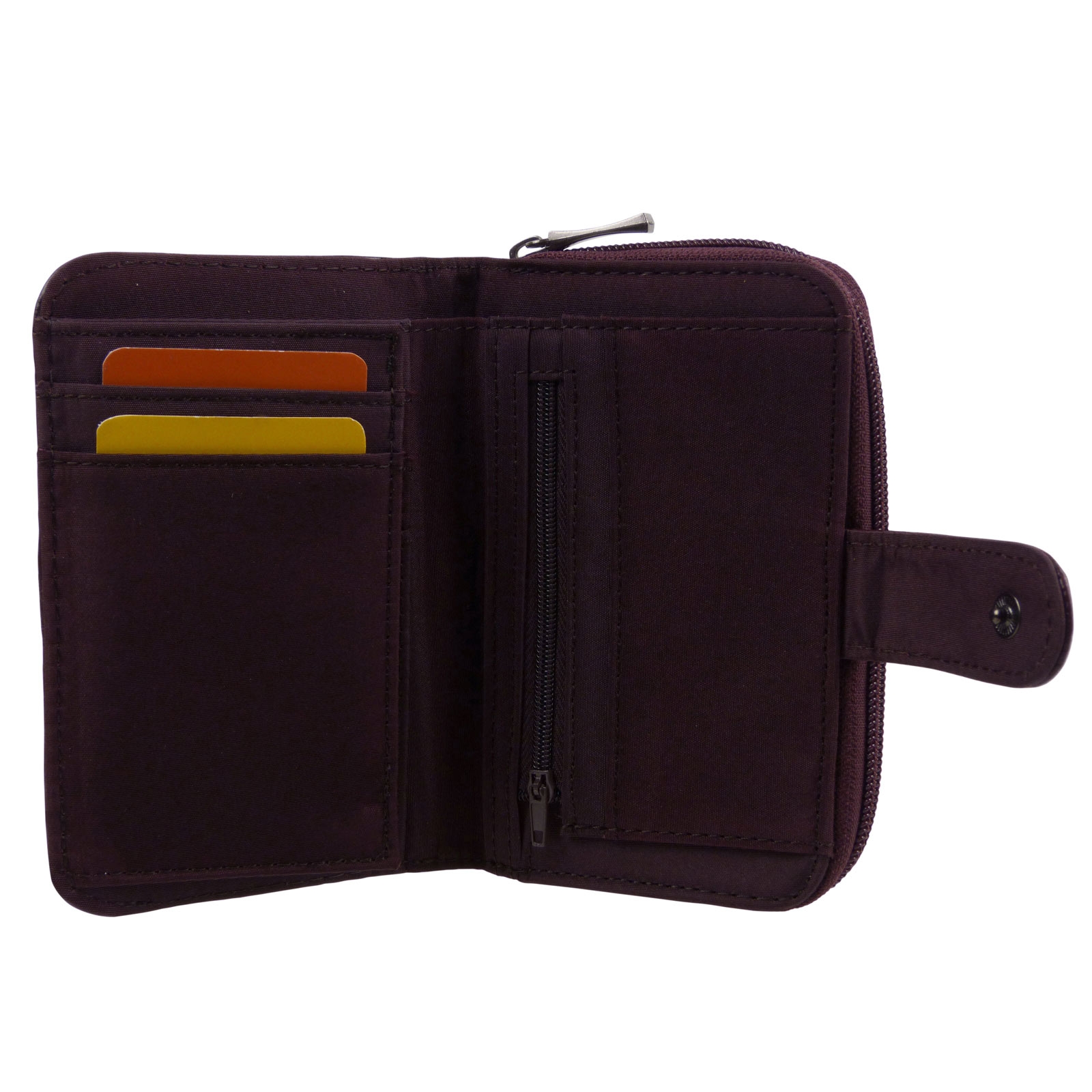 Cartera/billetera de cuero Lorenz con cremallera con bolsa de regalo gratuita - Imagen 11 de 40