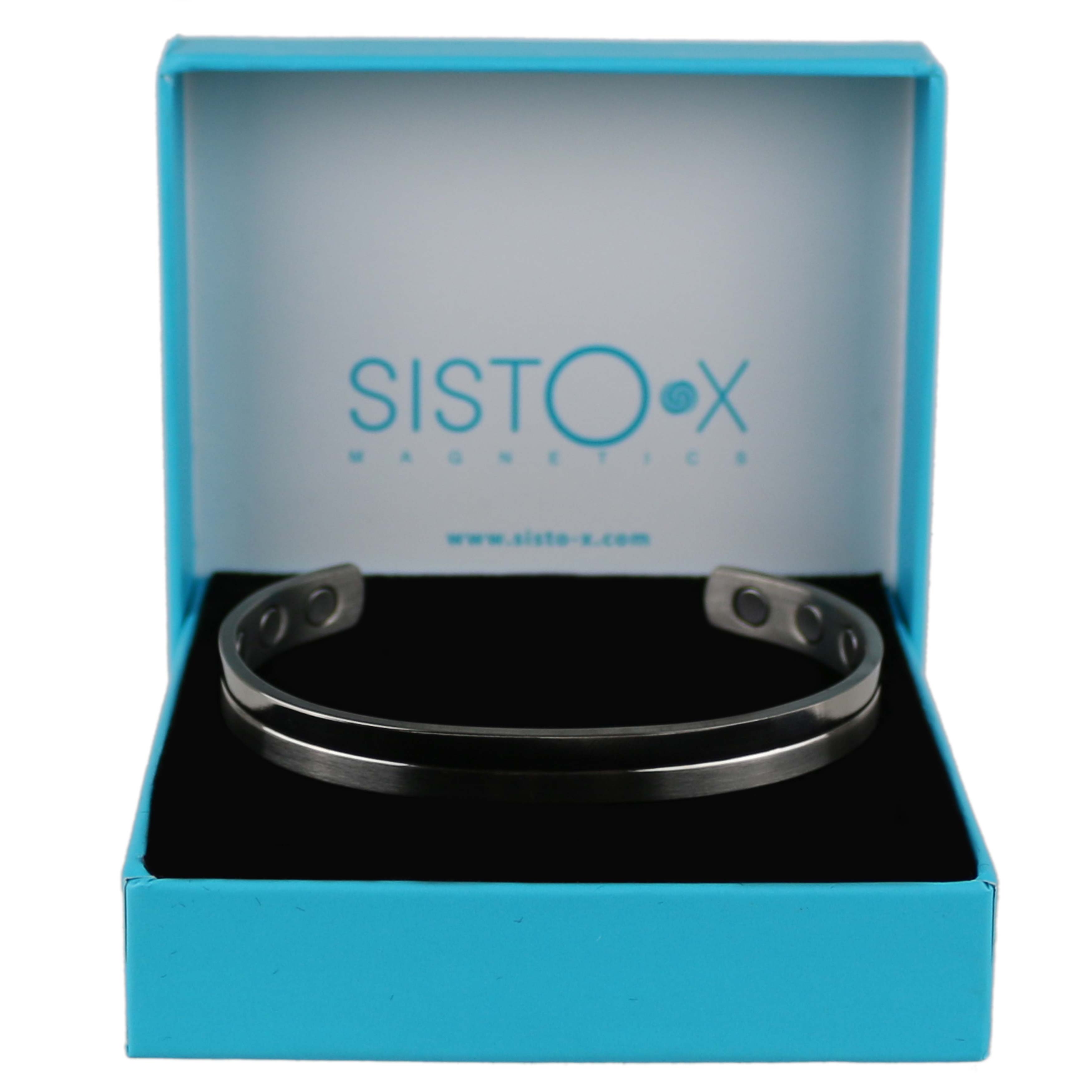 Unisex MAGNETIC Titanium Bracelet/Bangle Elegant 6 Magnets Health Rare Earth ... - Picture 5 of 11