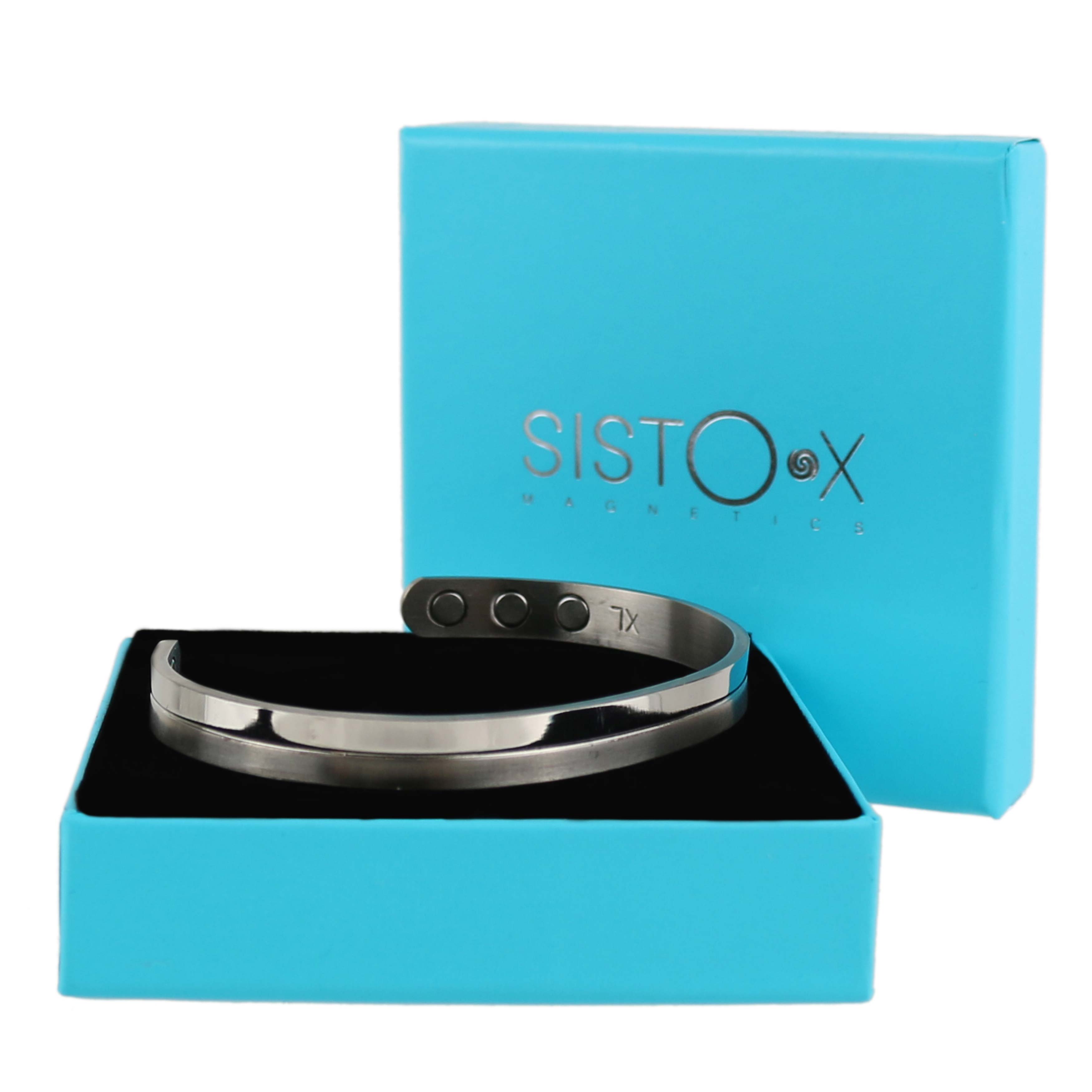 Unisex MAGNETIC Titanium Bracelet/Bangle Elegant 6 Magnets Health Rare Earth ... - Picture 6 of 11