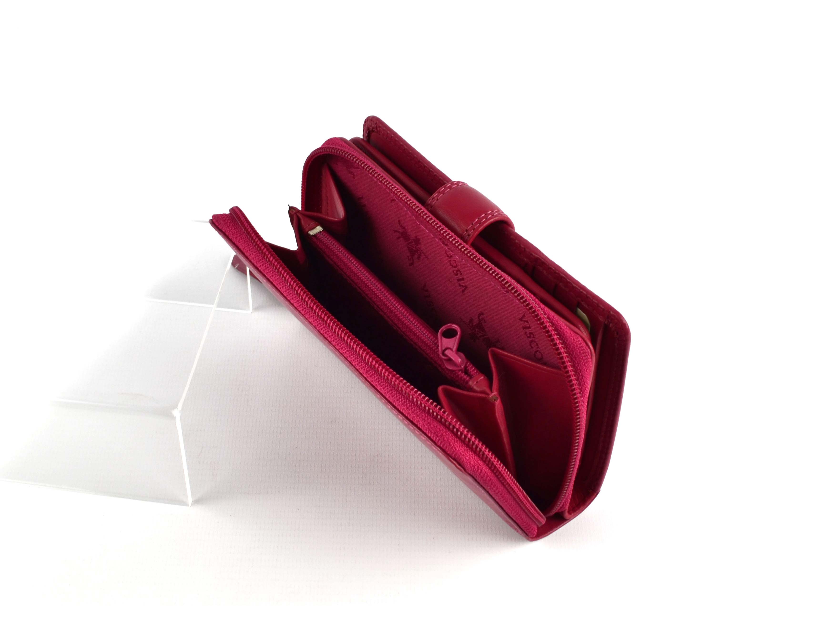 Ladies Medium Leather Purse/Wallet by Visconti; Heritage Collection Gift Boxed - 第 11/22 張圖片