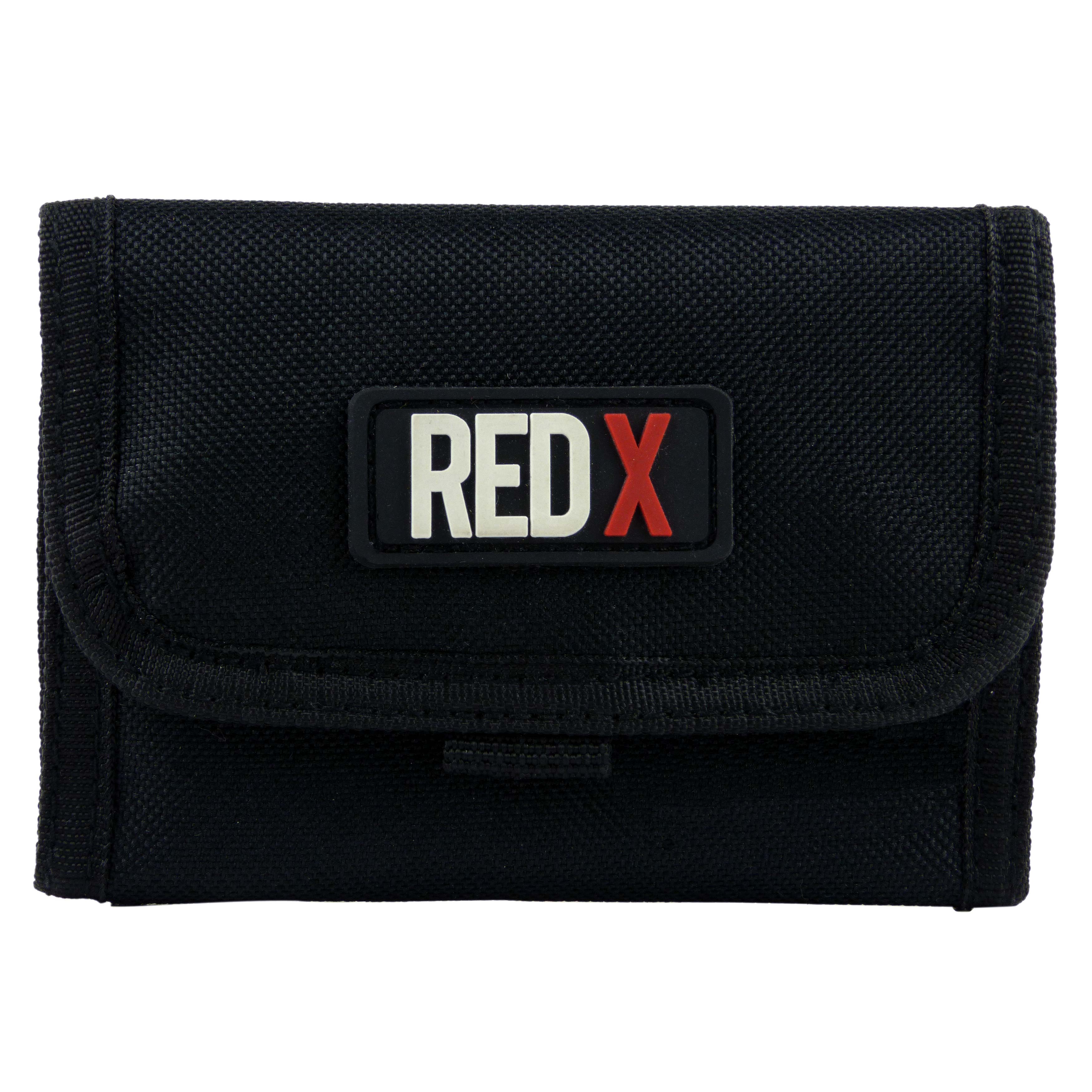 Mens Boys Canvas Tri-Fold Wallet by RED X Credit/Debit Card 2 Colours Change ... - Picture 6 of 7