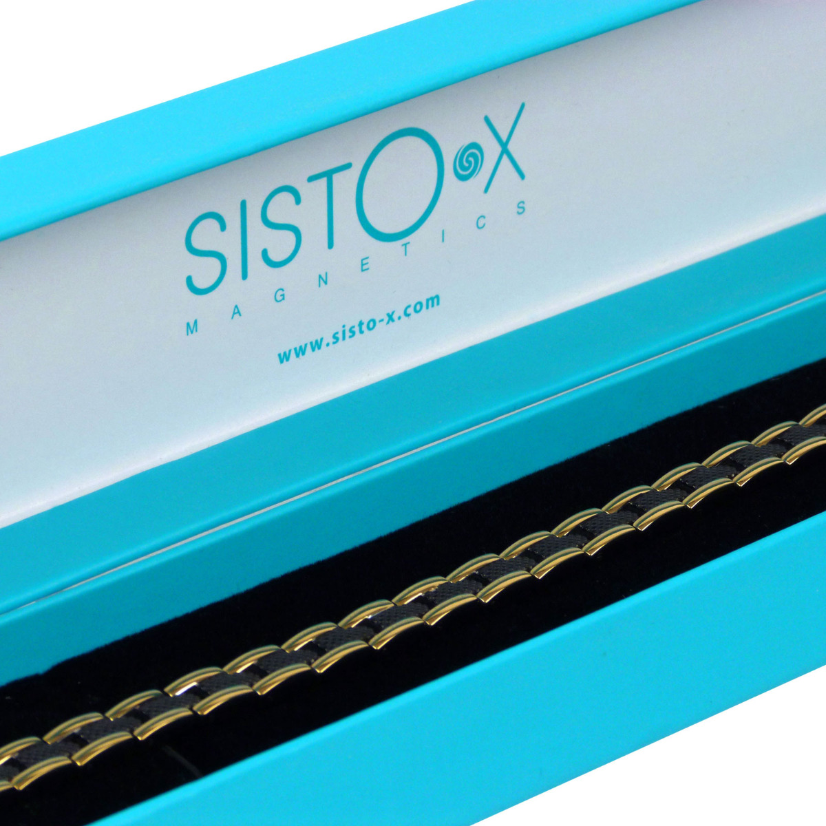 SISTO-X Unisex Titanium Aria Magnetic Bracelet - Picture 10 of 13