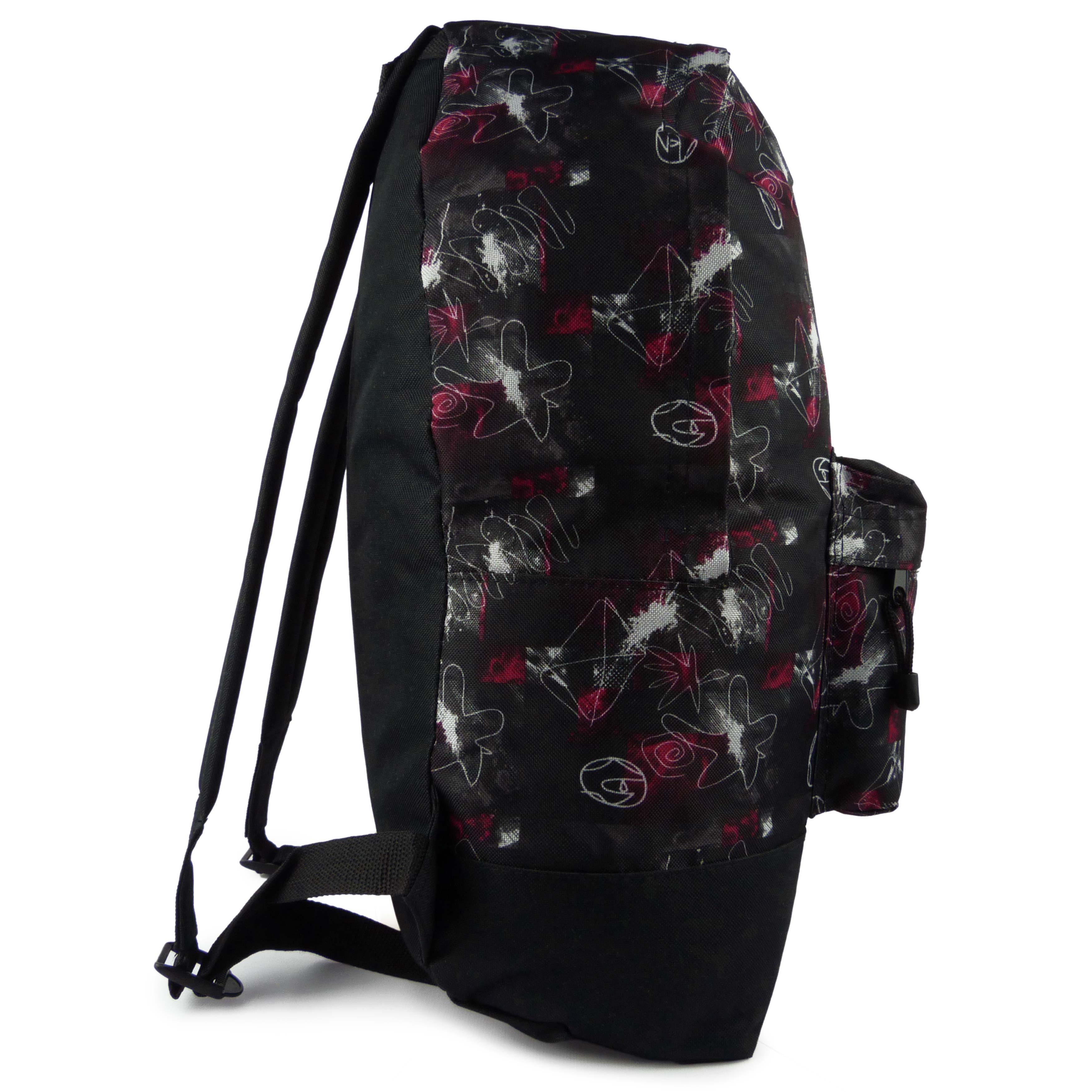 Herren Damen Galaxy Backpack Rucksack Schul- oder Collegetasche Reise von Obsessed - Bild 6 von 12