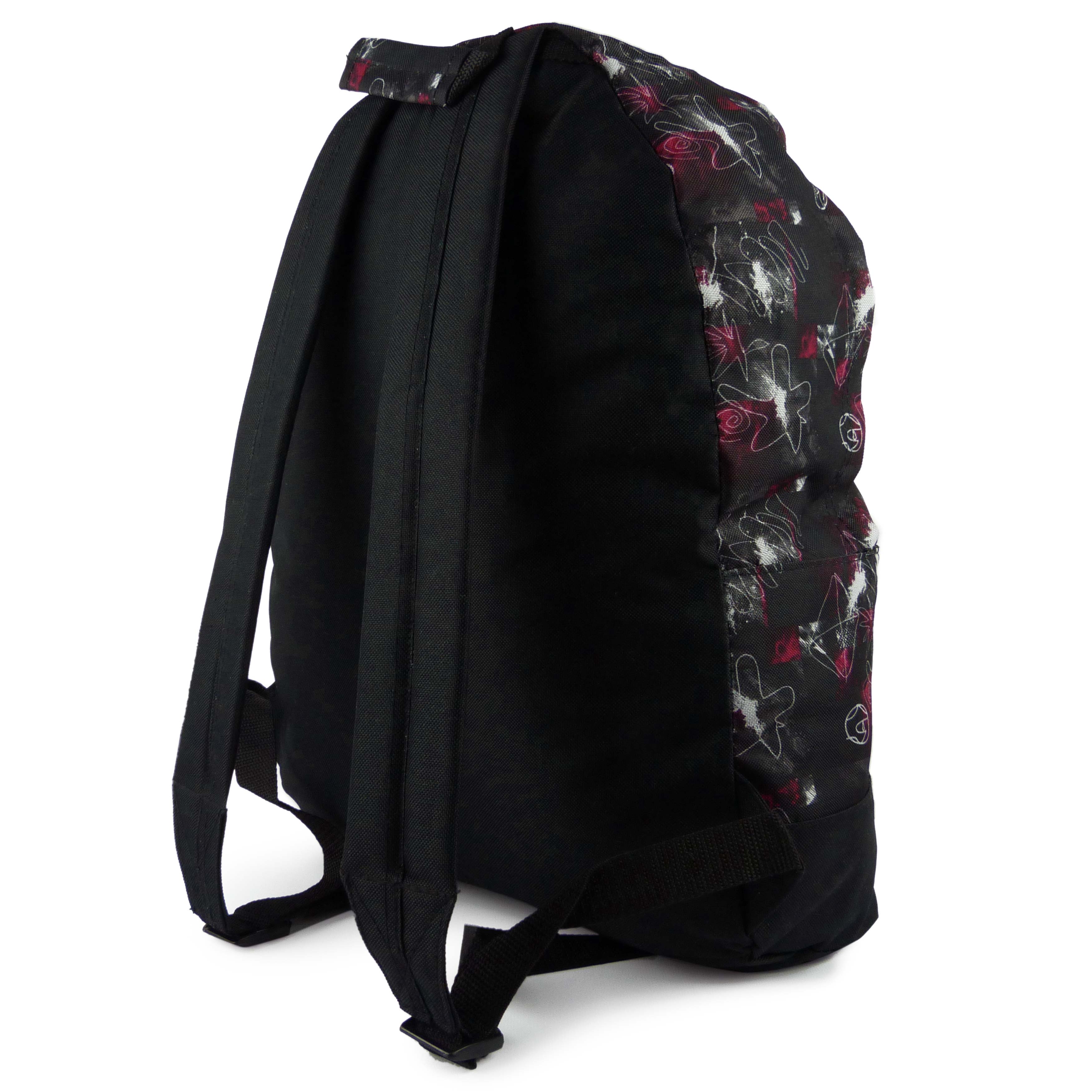 Herren Damen Galaxy Backpack Rucksack Schul- oder Collegetasche Reise von Obsessed - Bild 7 von 12