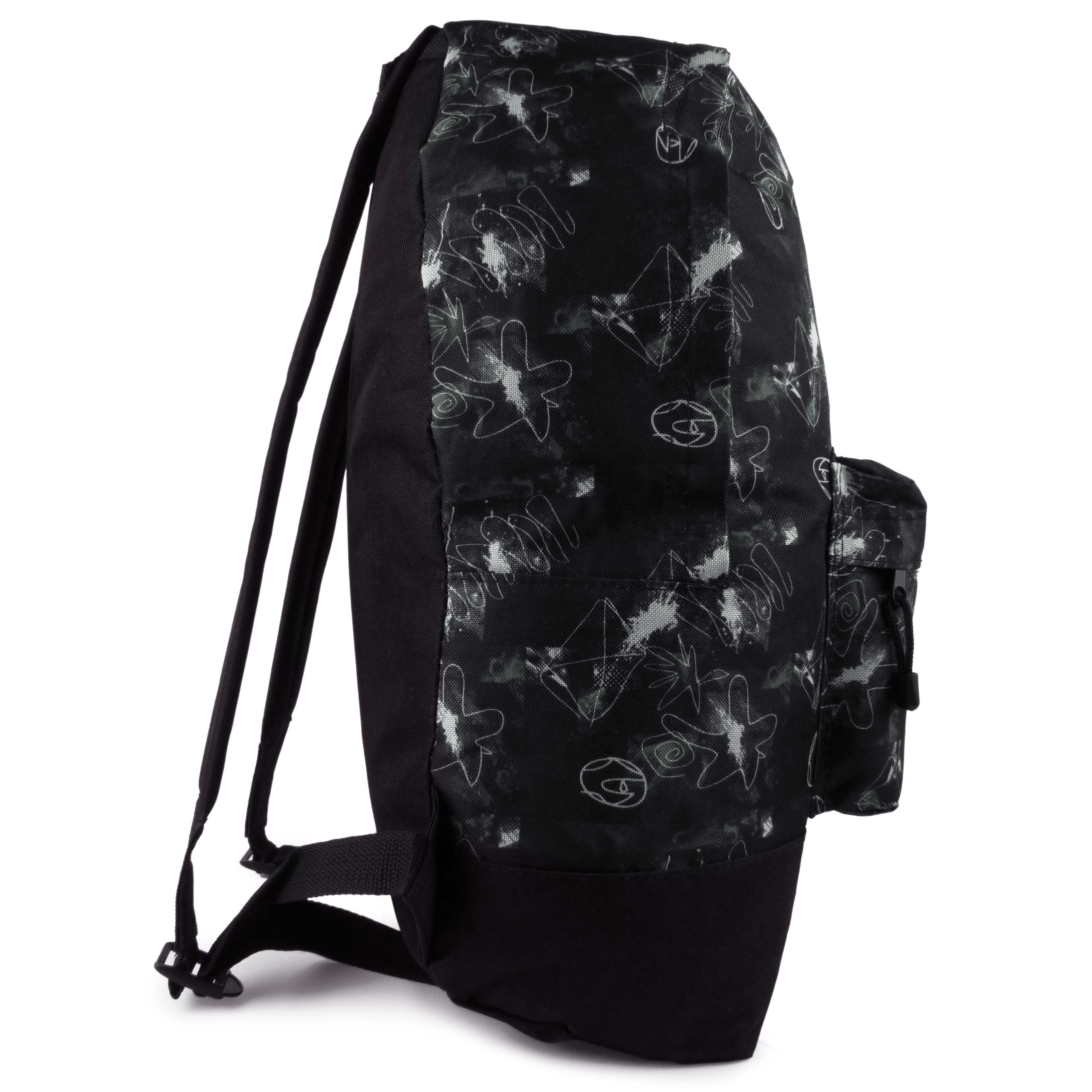 Herren Damen Galaxy Backpack Rucksack Schul- oder Collegetasche Reise von Obsessed - Bild 11 von 12