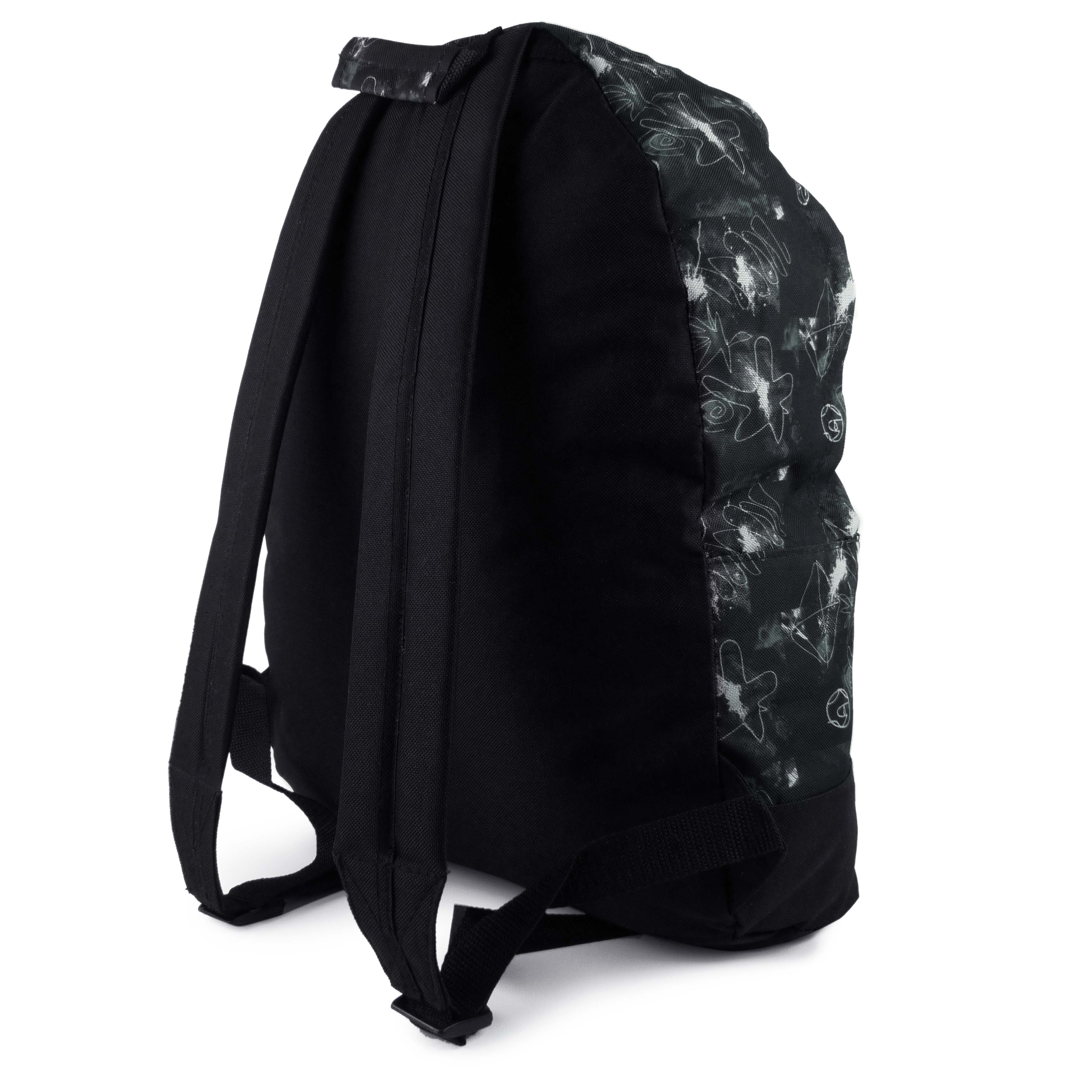 Herren Damen Galaxy Backpack Rucksack Schul- oder Collegetasche Reise von Obsessed - Bild 12 von 12