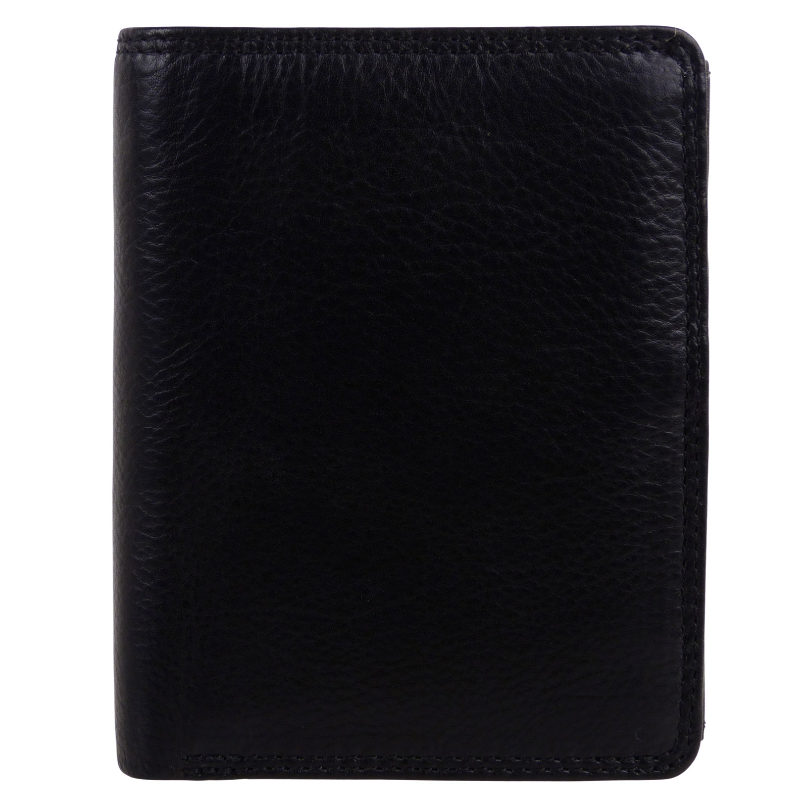 Mens Boxed Quality Leather Wallet by Visconti in Black Or Choc Brown - Picture 14 of 14