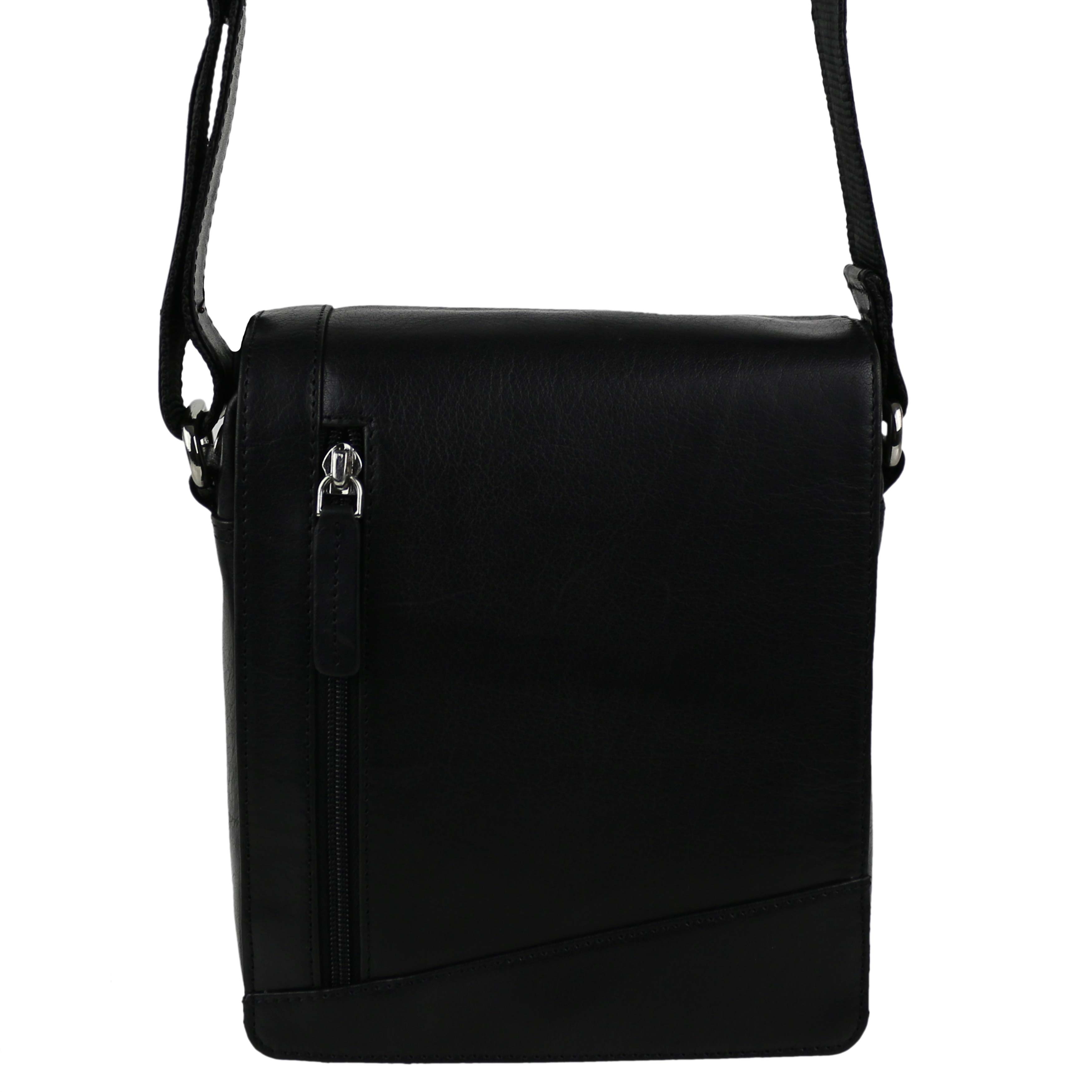 Ladies Mens Leather Cross Body/Shoulder Bag by Visconti; Merlin Travel - Picture 4 of 22