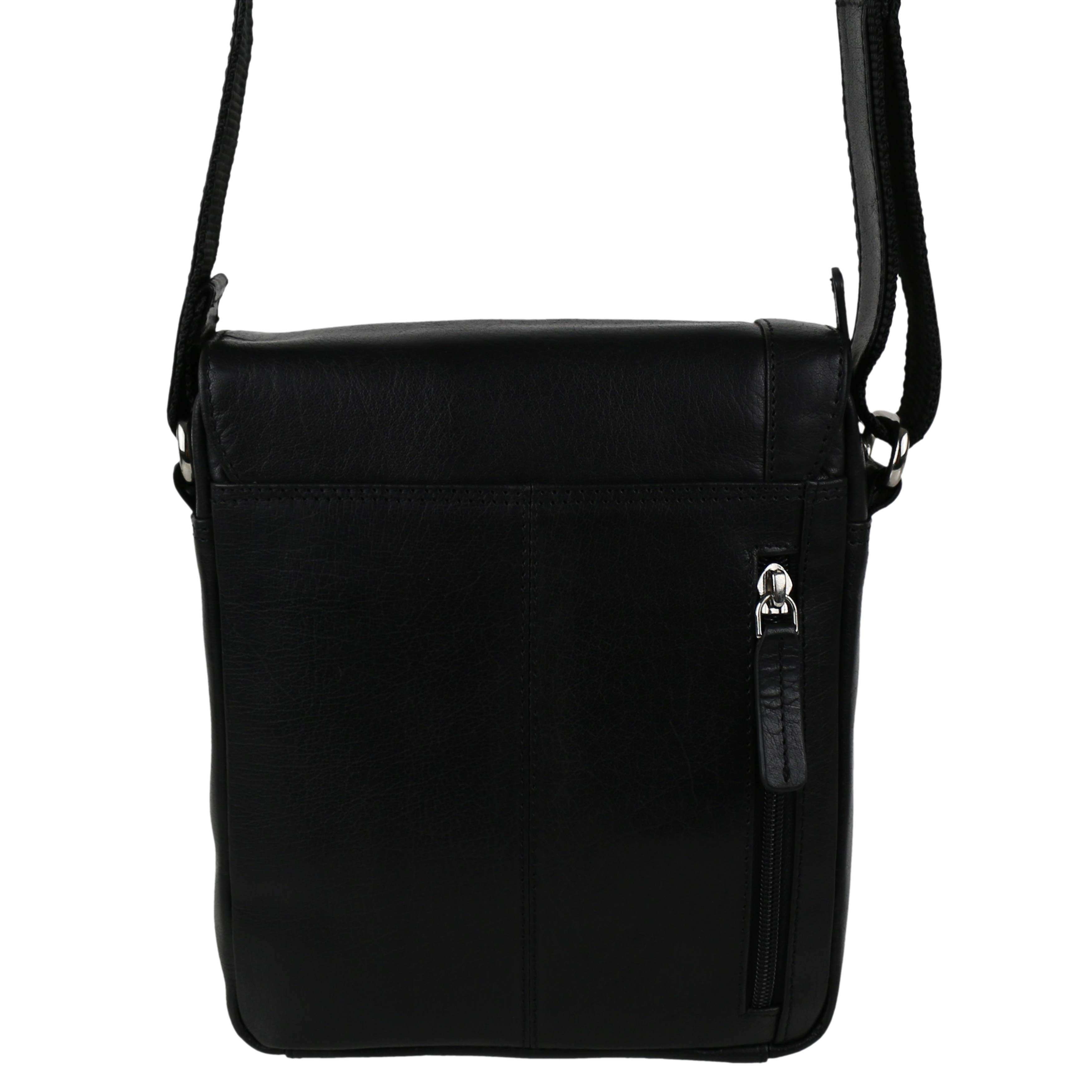 Ladies Mens Leather Cross Body/Shoulder Bag by Visconti; Merlin Travel - Picture 8 of 22