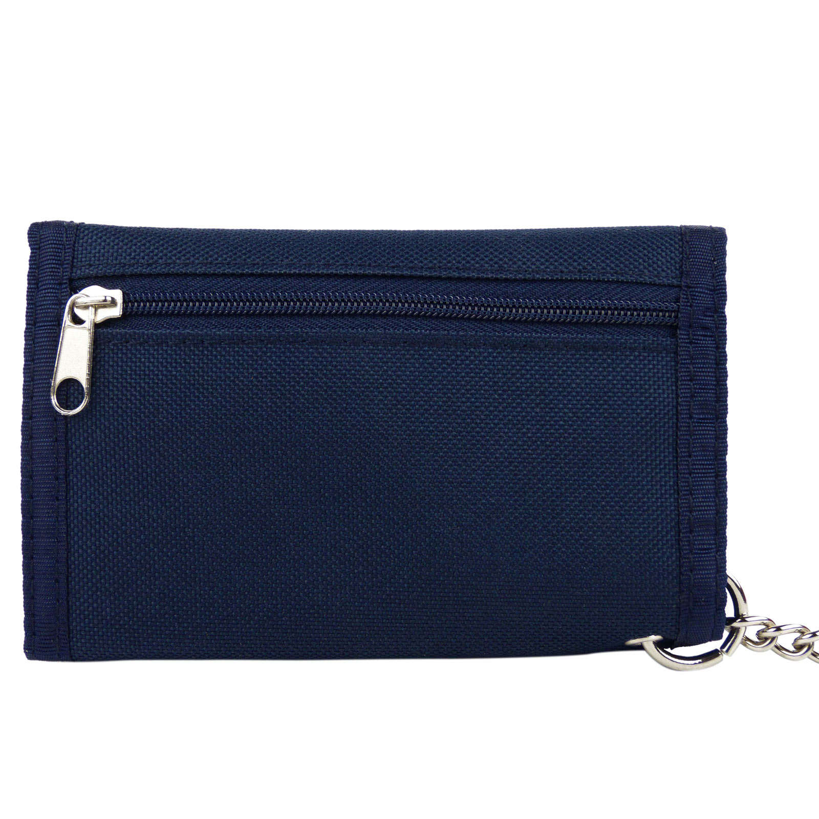 Mens Plain Canvas Wallet Chain & Belt Clip Slim Pocket Size | eBay