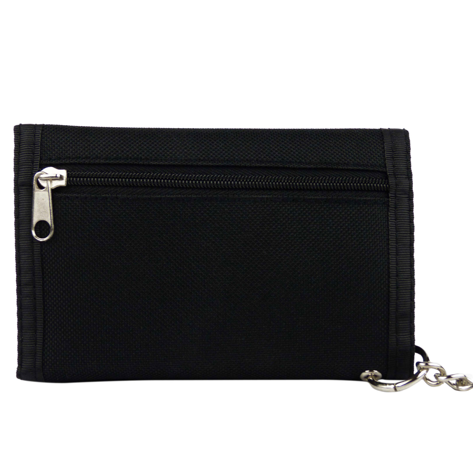 Mens Plain Canvas Sports Wallet Chain Slim Pocket Size - Picture 13 of 13