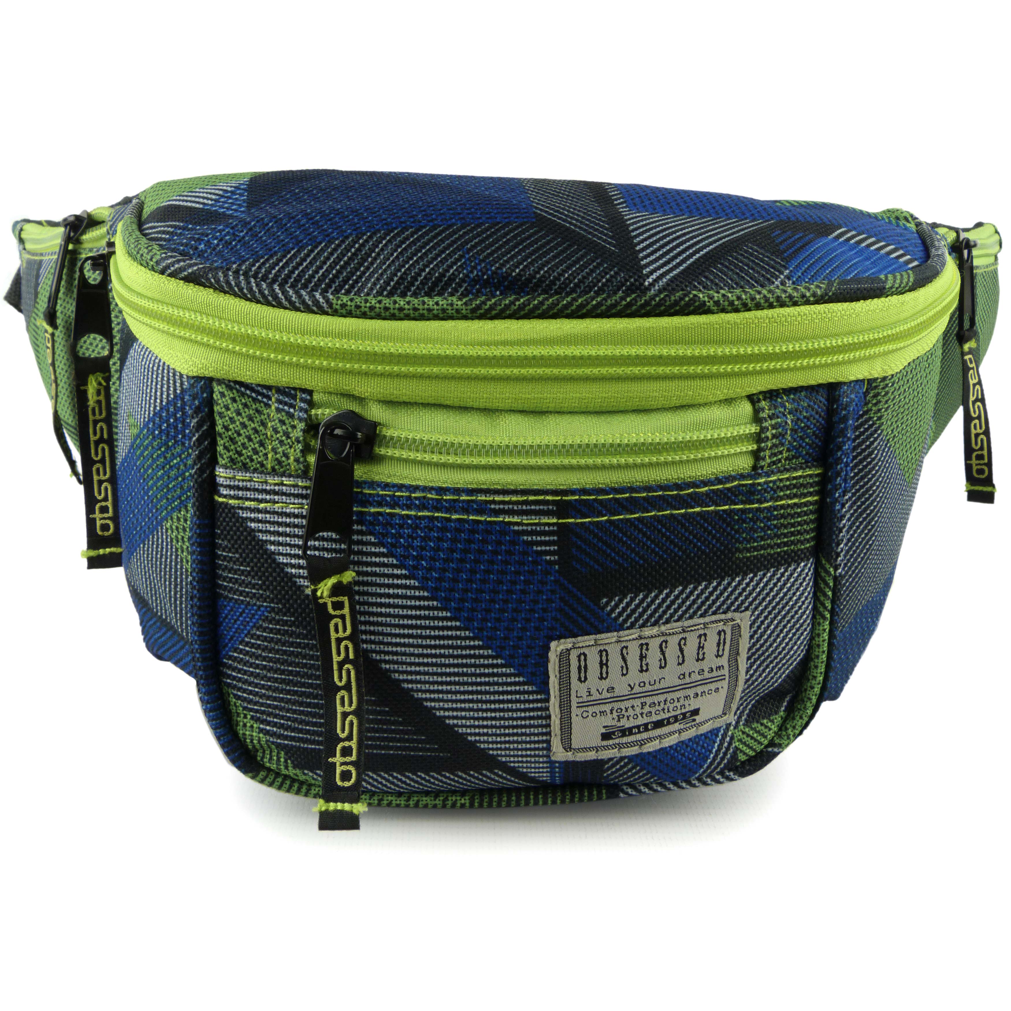 Mens Ladies Bum Bag Travel Utility Handy Fanny Pack Waist Festivals by Obsessed - Picture 7 of 8