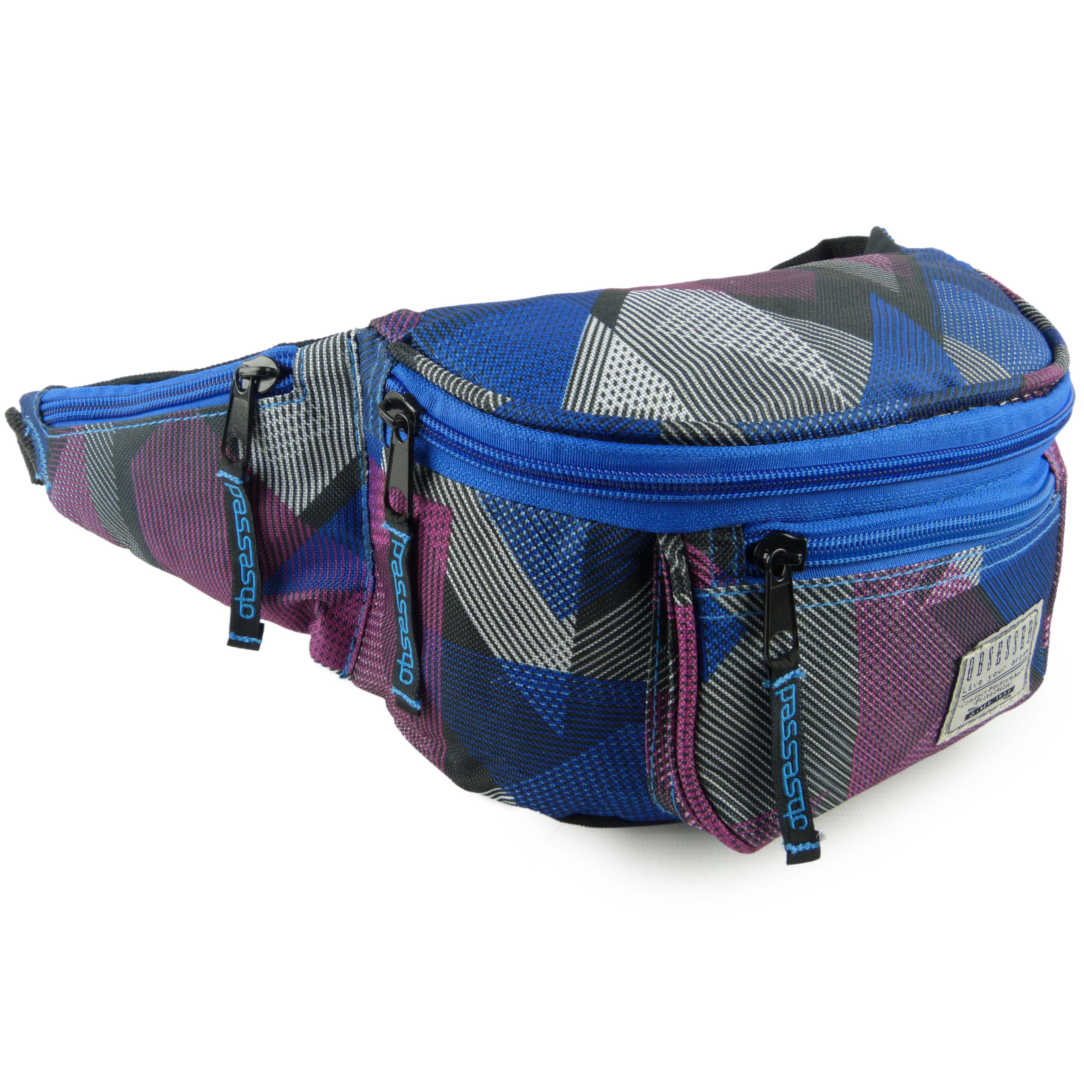 Mens Ladies Bum Bag Travel Utility Handy Fanny Pack Waist Festivals by Obsessed - Picture 2 of 8