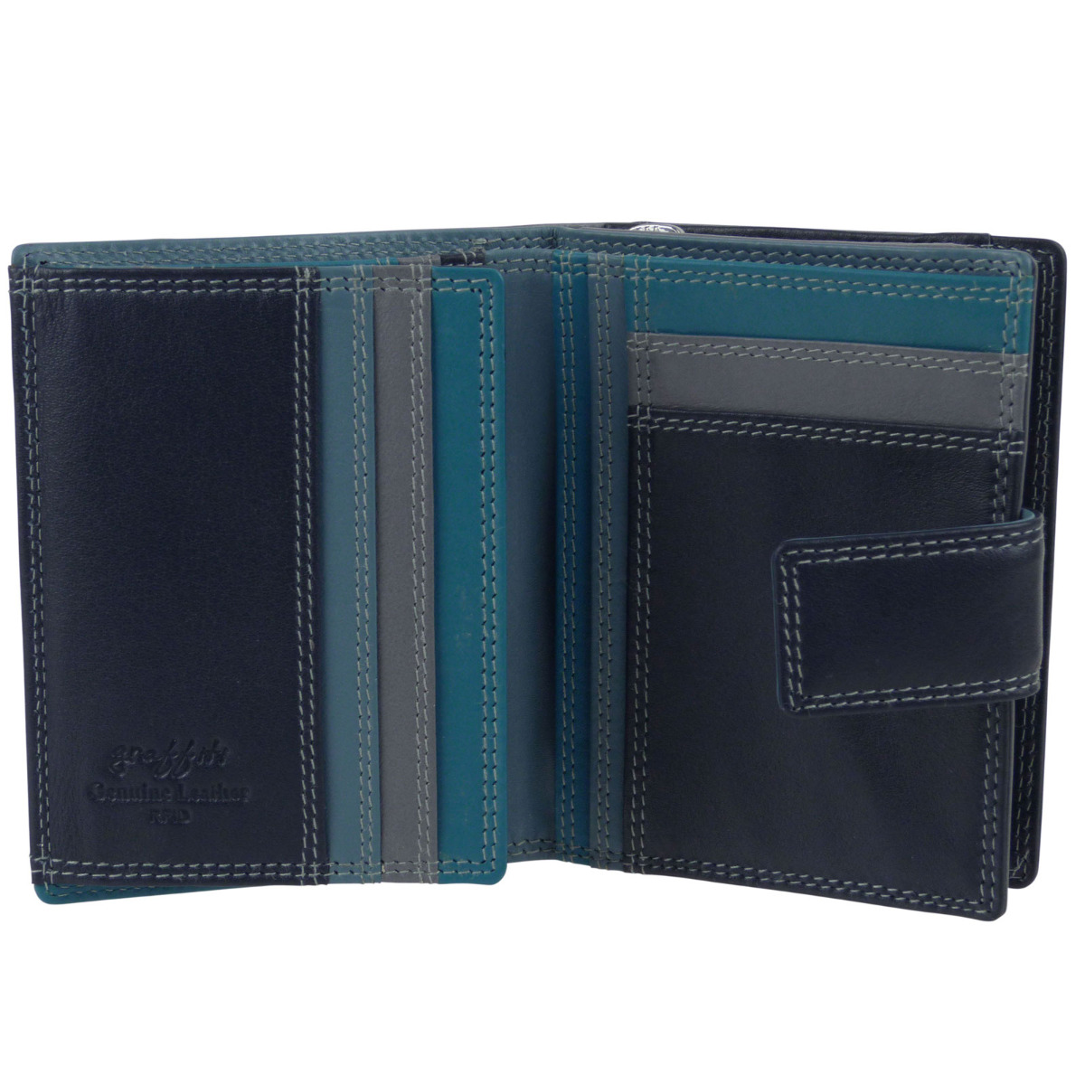 Damen kleine kompakte Reiter Leder Geldbörse/Geldbörse von Golunski Graffiti Geschenkbox - Bild 88 von 118