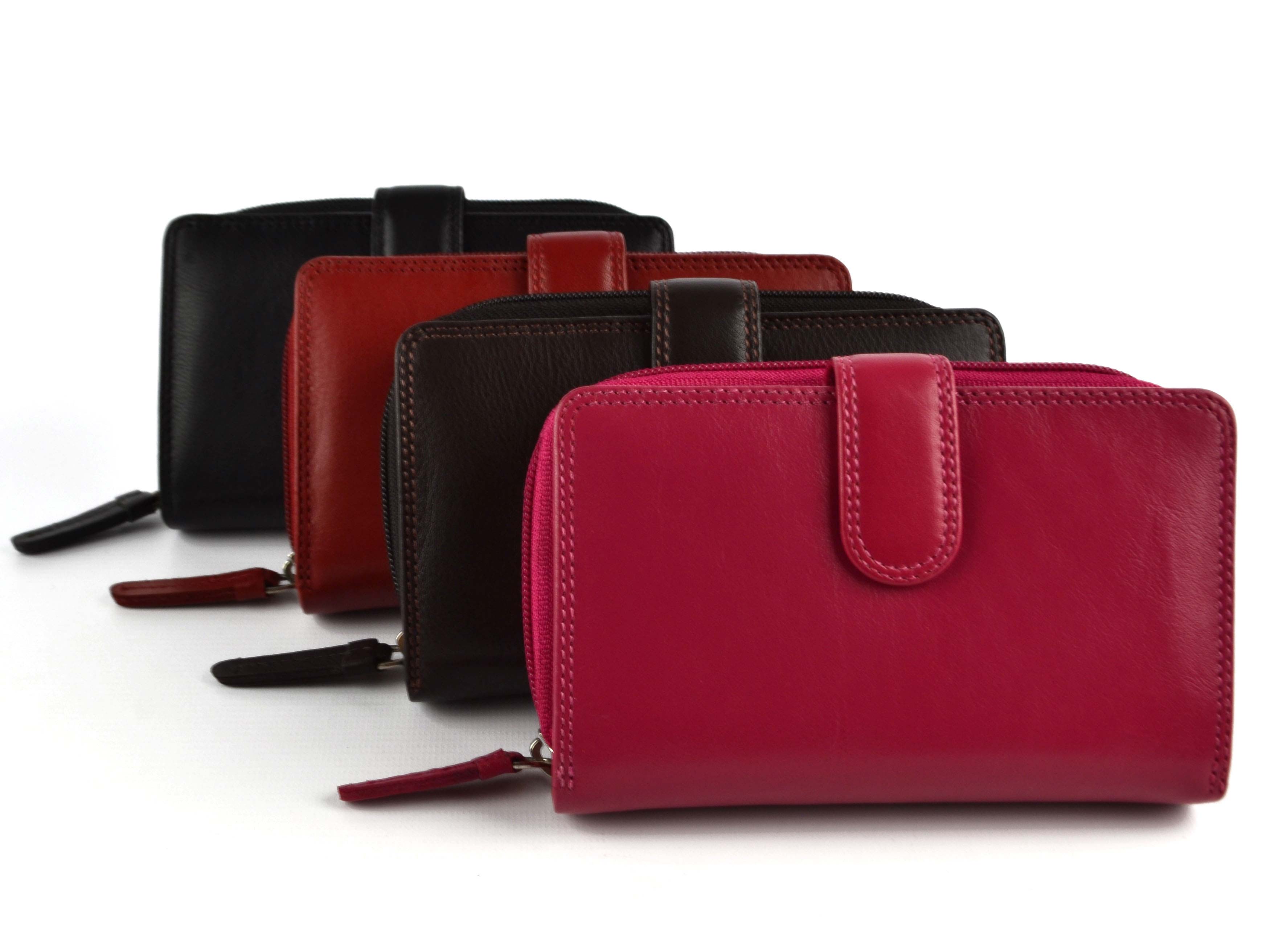 Ladies Medium Leather Purse/Wallet by Visconti; Heritage Collection Gift Boxed - 第 22/22 張圖片