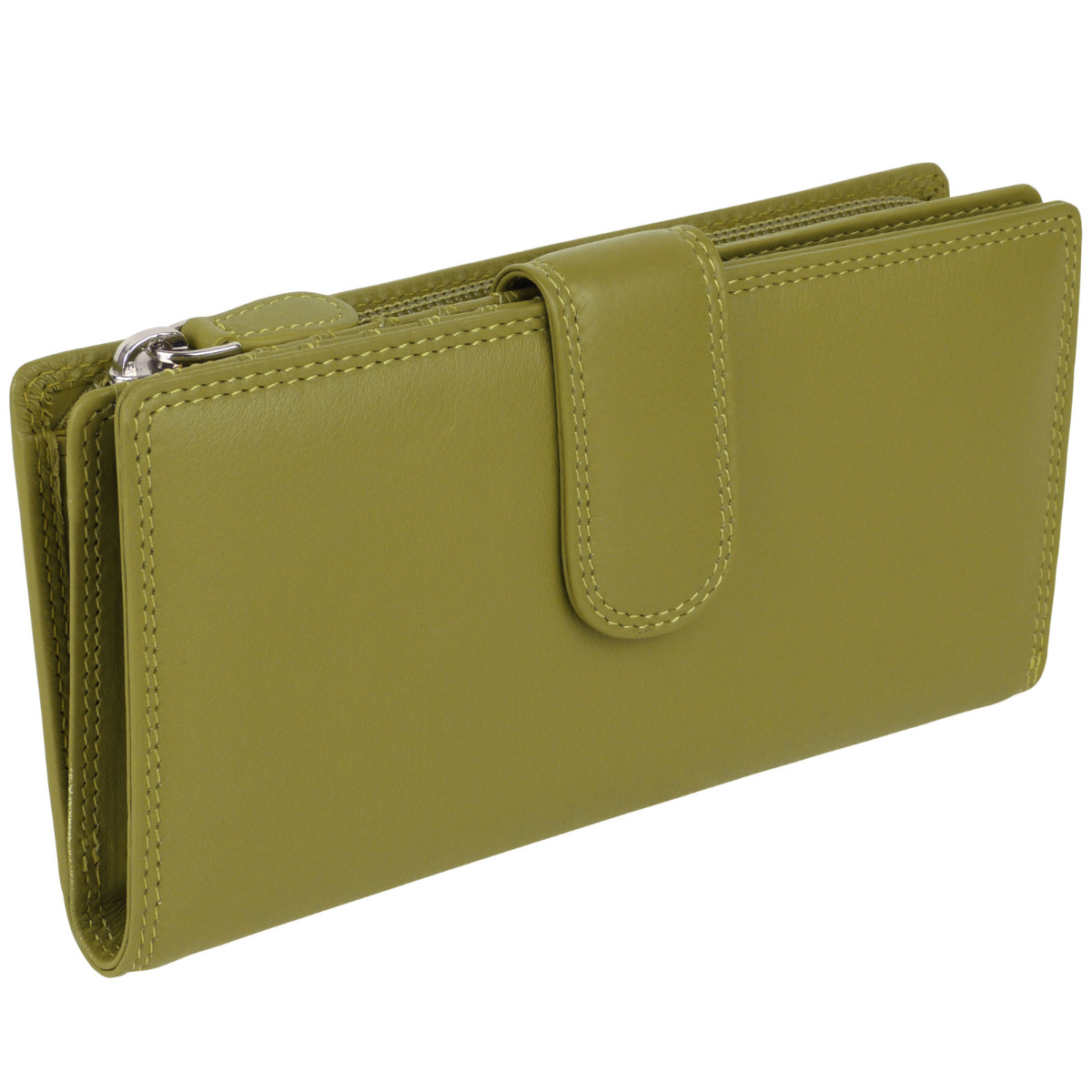 Ladies Leather Tabbed Purse/Wallet by Golunski; Graffiti Gift Box Bright Colours - Picture 27 of 103
