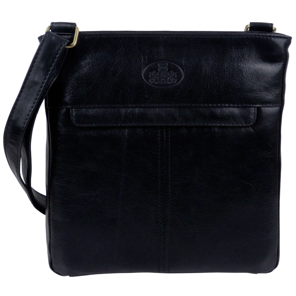 Rowallan Leather Unisex Cross Body Bag Supatra Range