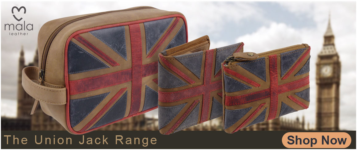 Mala Leather Union Jack range of products