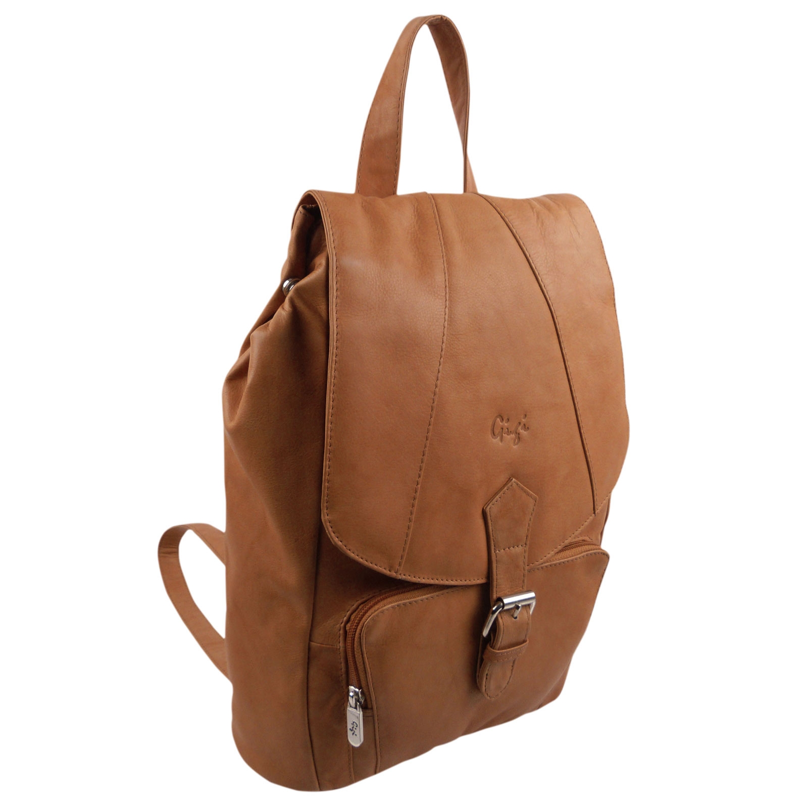 gigi leather backpack