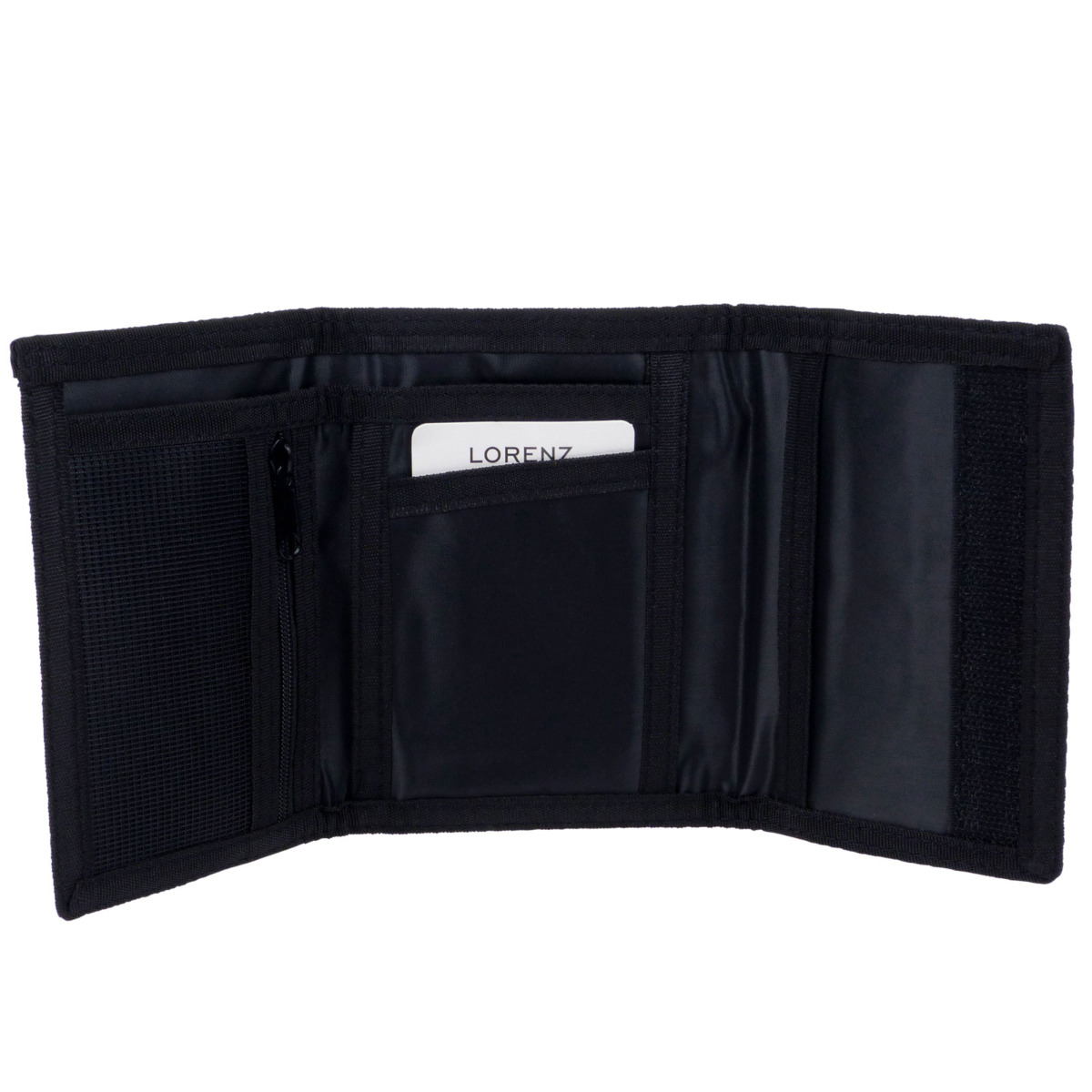 Sports Canvas Wallet Mens/Boys by Lorenz Teens Handy Zip in 3 Colours