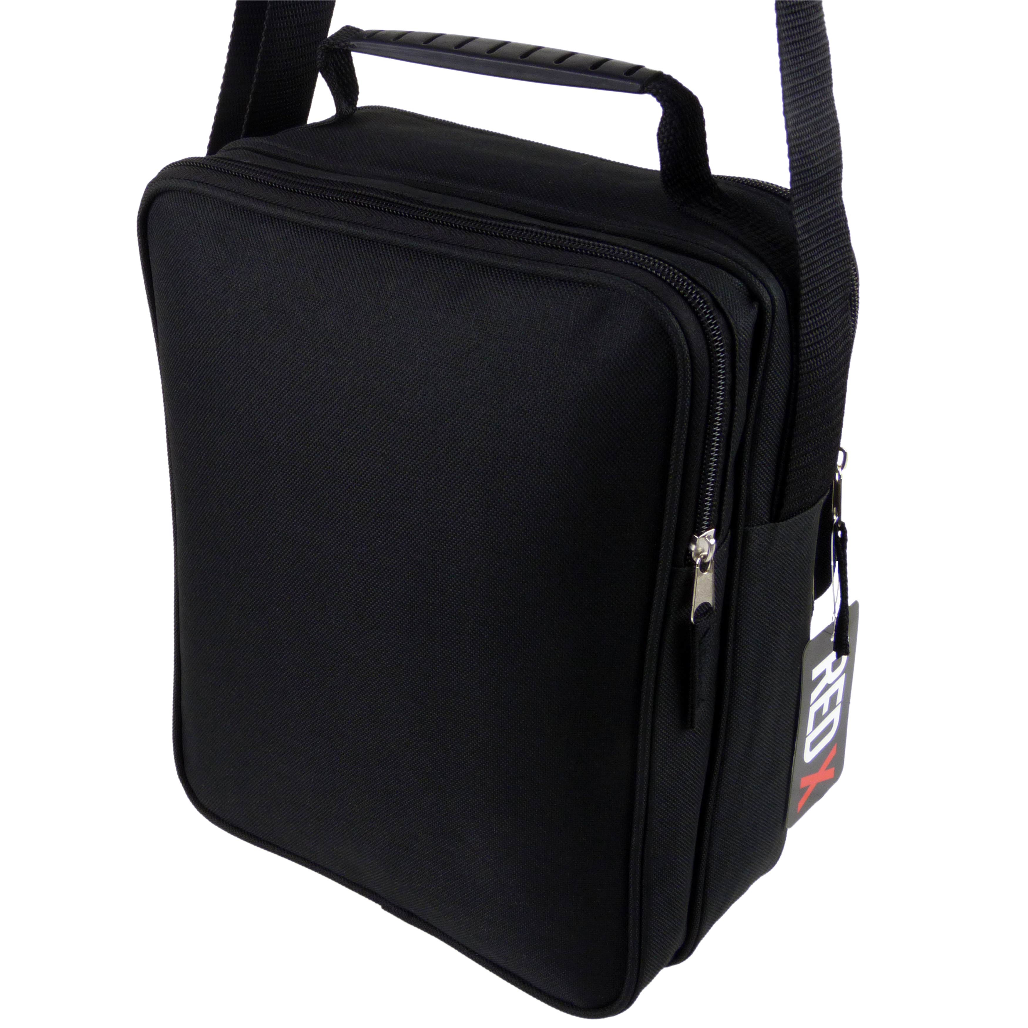 Black Canvas Bag Utility Cross Body Messenger Shoulder Travel Work Men's Ladies