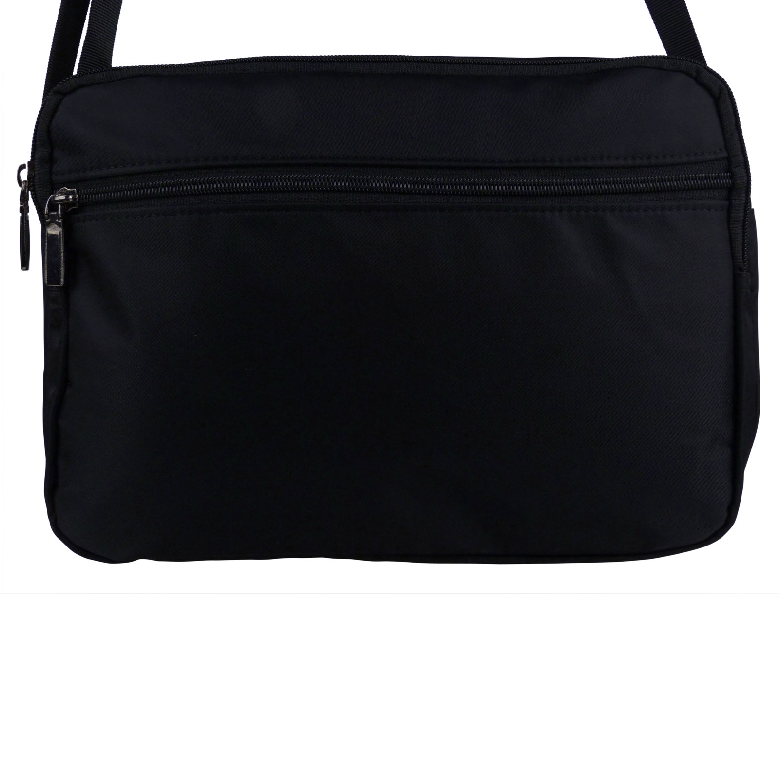 Lorenz Nylon Unisex Cross Body Bag Shoulder Bag Black, Navy, Grey and