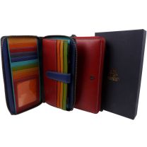 Ladies Visconti Large Leather Purse Wallet RFID & Gift Box 