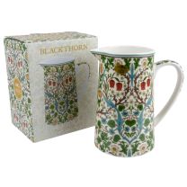 China Jug by William Morris Blackthorn Design Gift Boxed